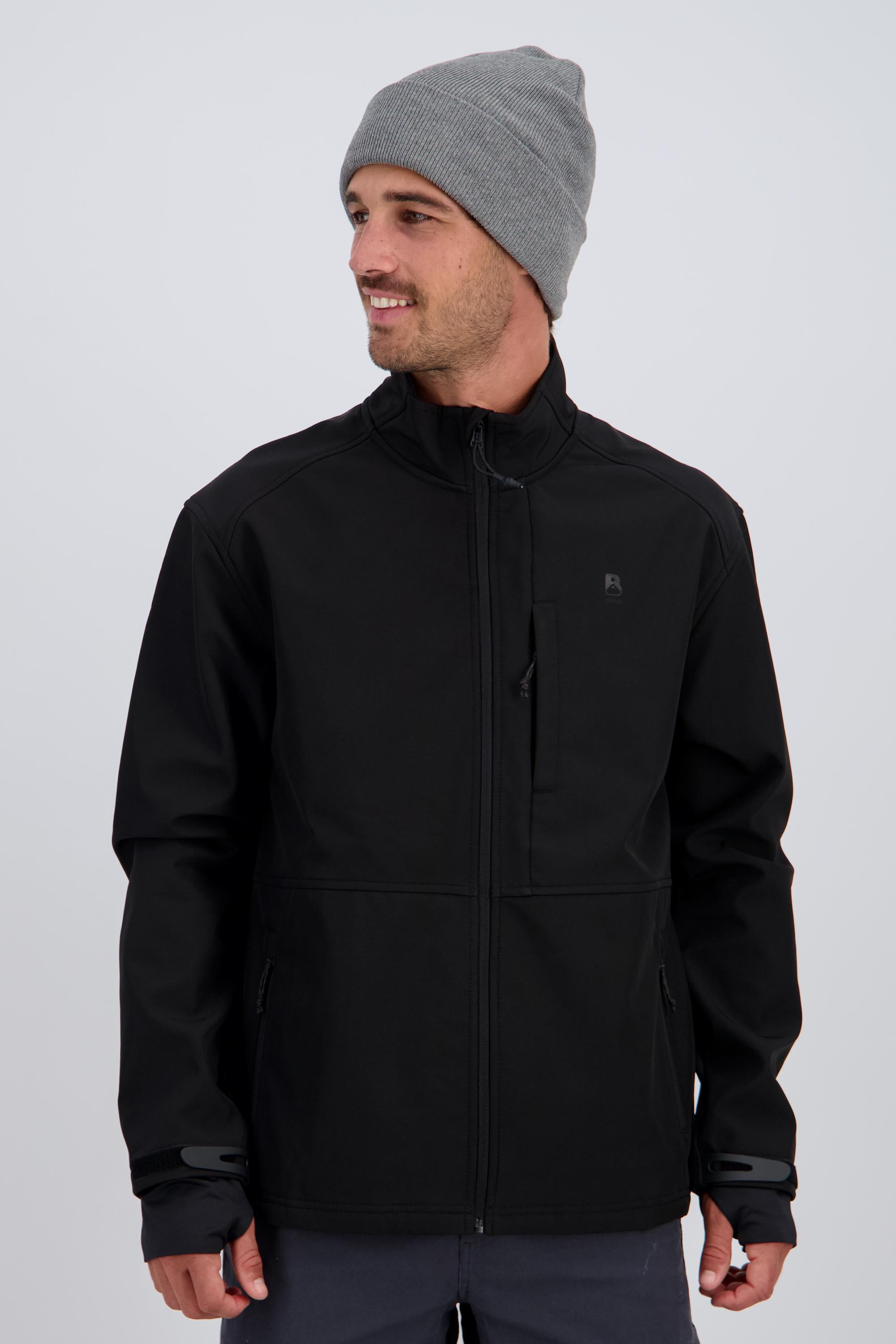 Softshell Boriken - Negro - Chaqueta Hombre talla 2XL