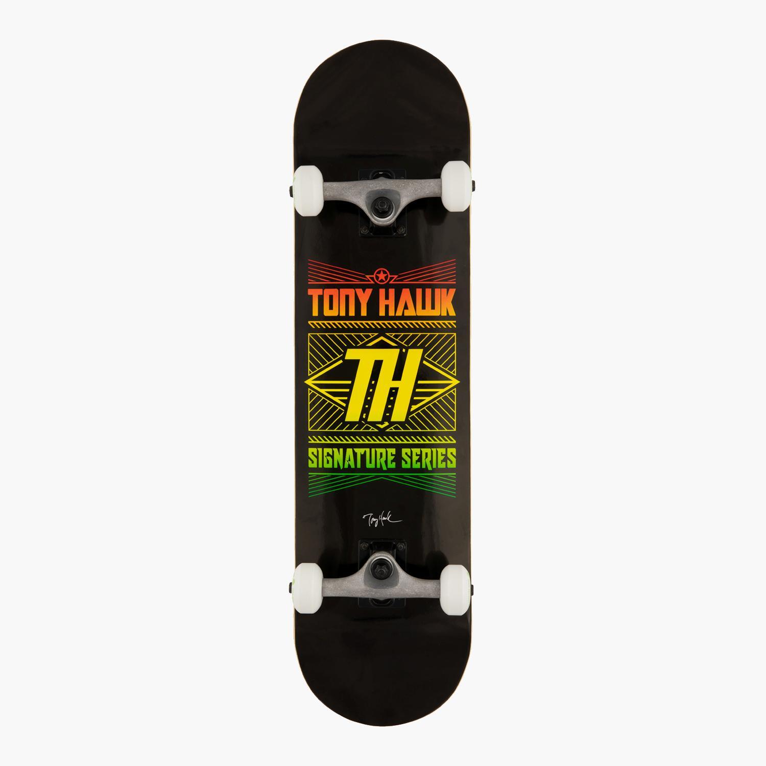 Tony Hawk SS Stacked Logo - Preto - Skate 31,5'' tamanho T.U.