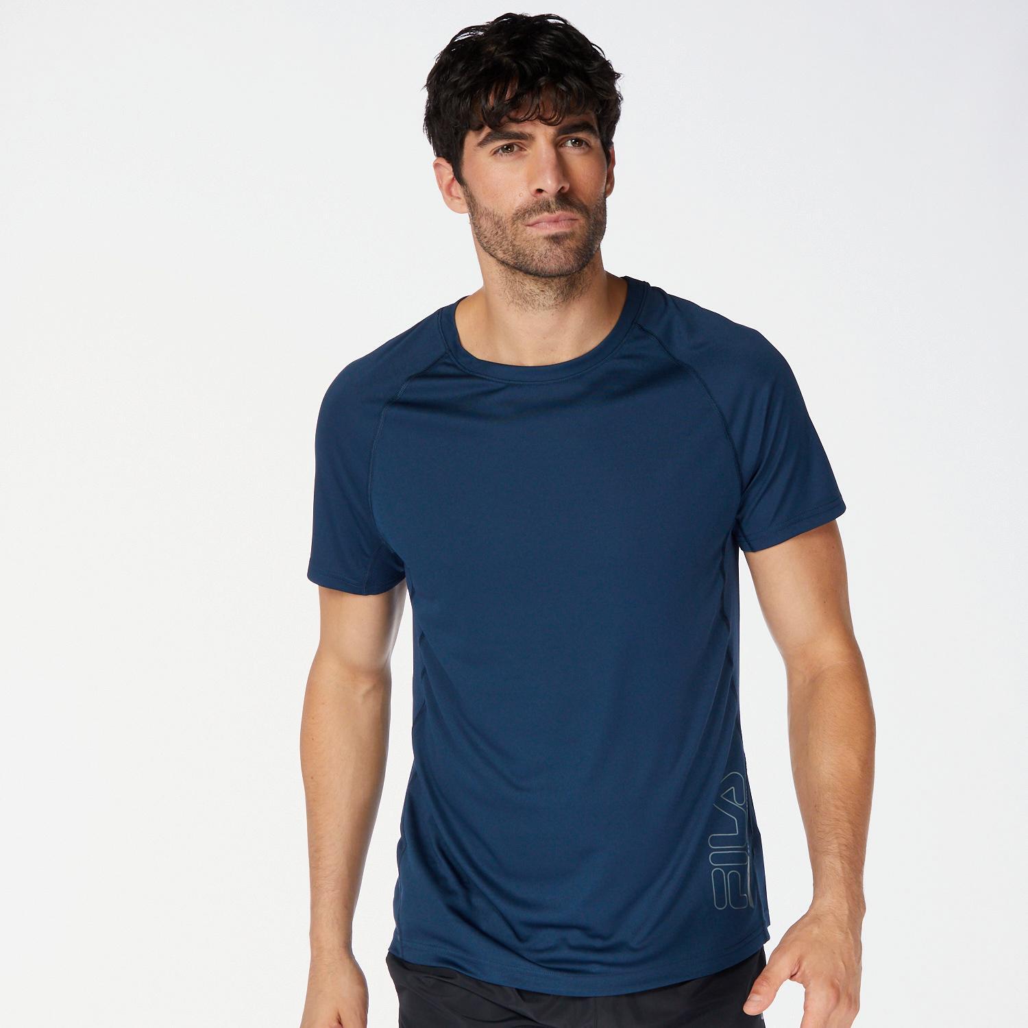 Fila Basic - Marino - Camiseta Running Hombre talla XL