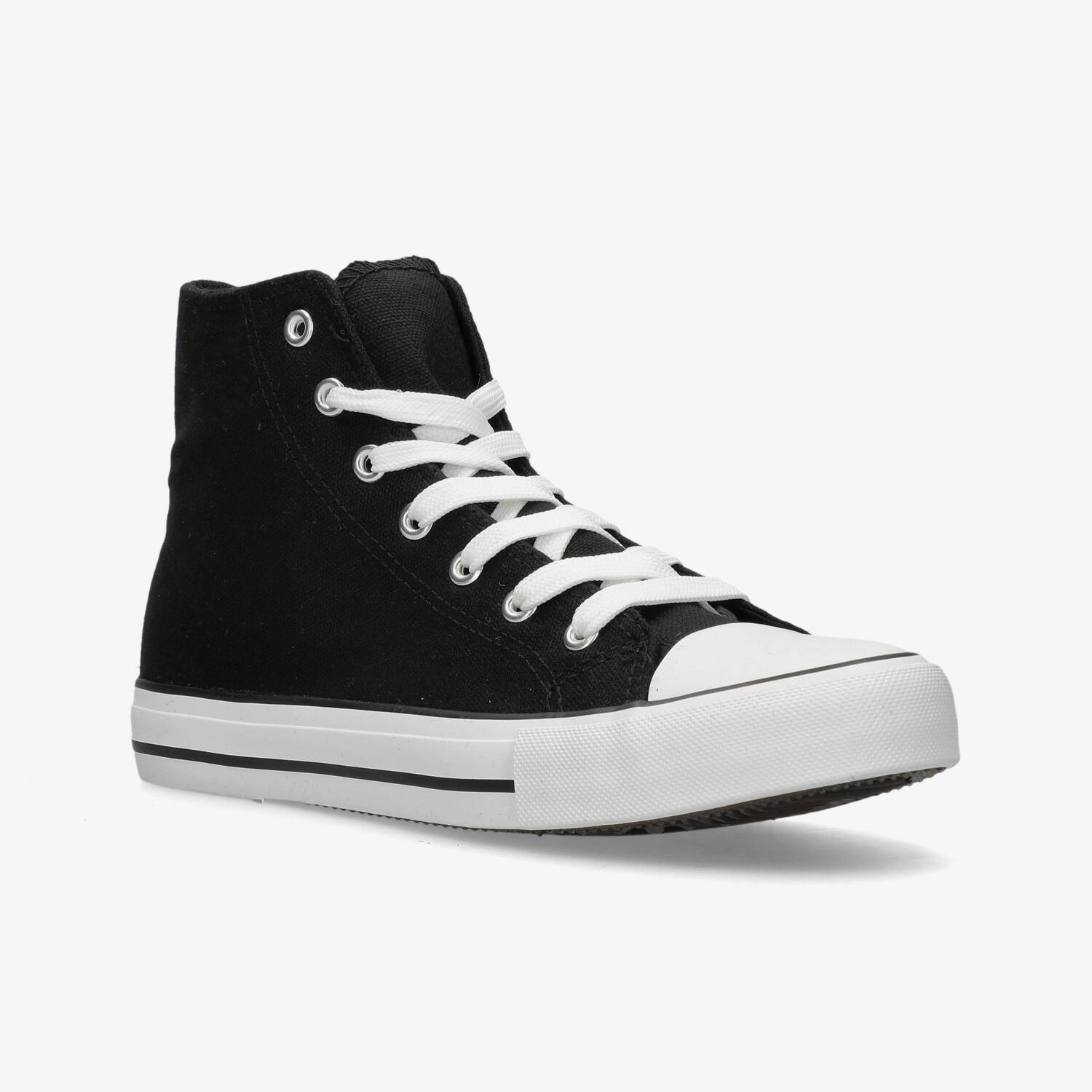 up Lacar Zwart Canvas Sneakers Dames