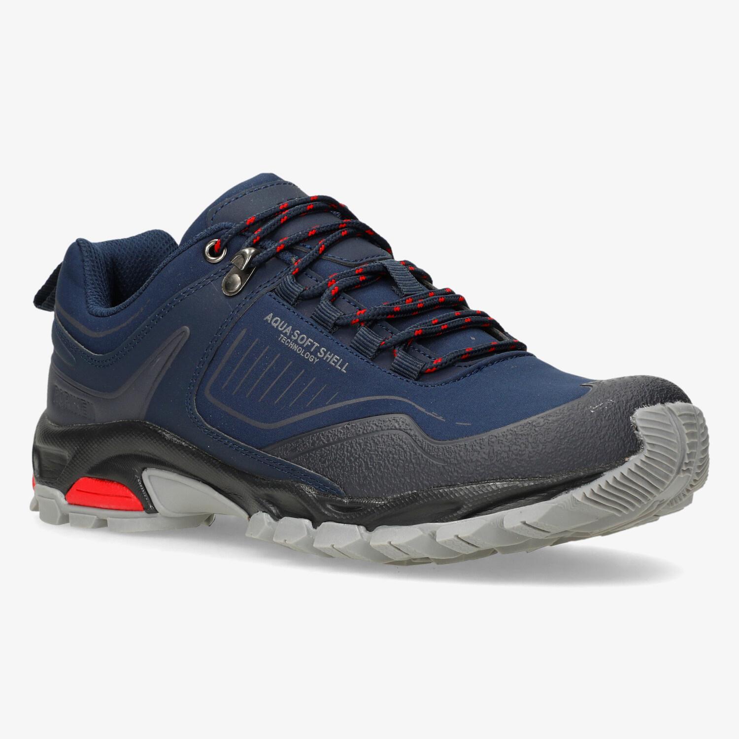 boriken Barey Marineblauw Sneakers Heren