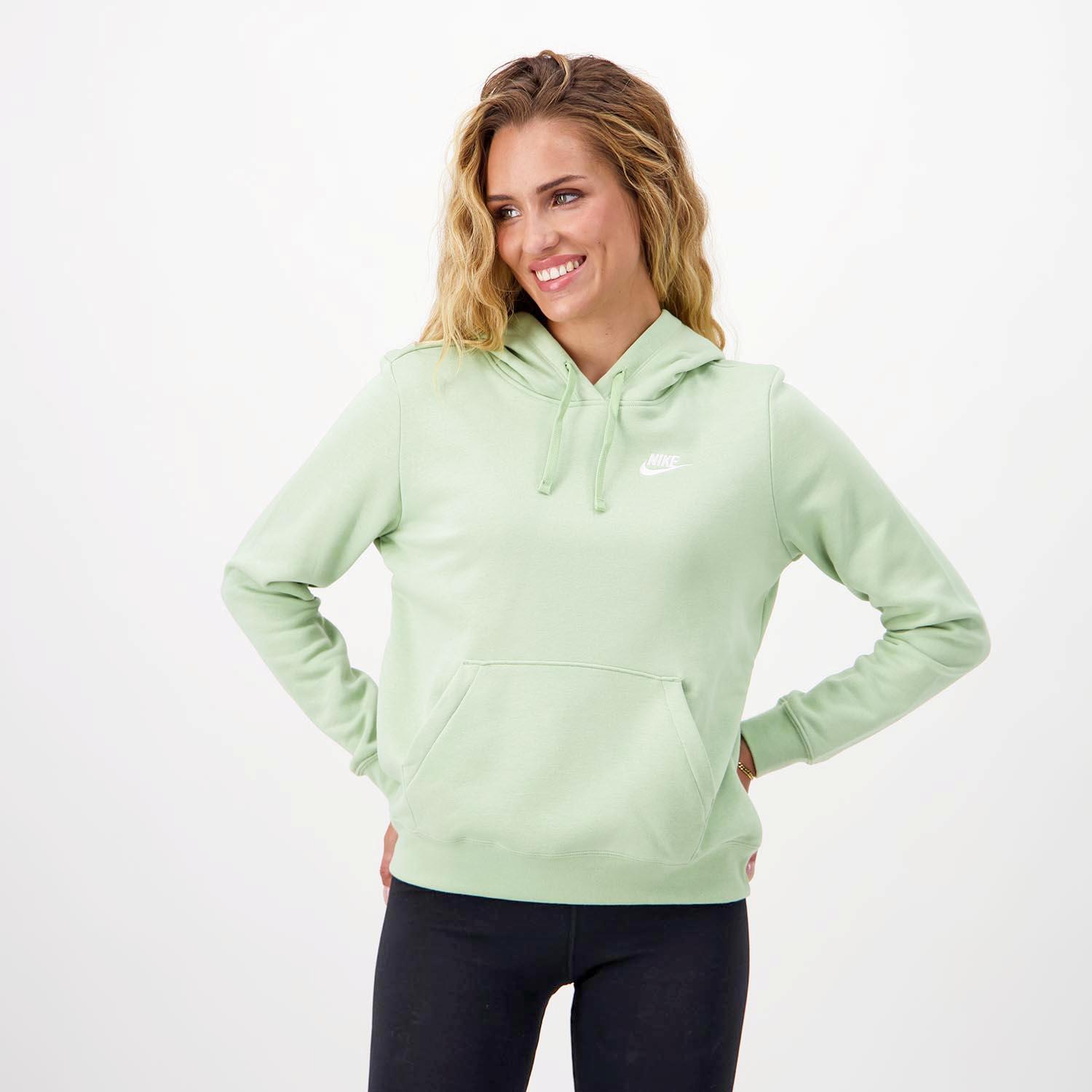 Nike Small Logo - Verde - Sweatshirt Capuz Mulher