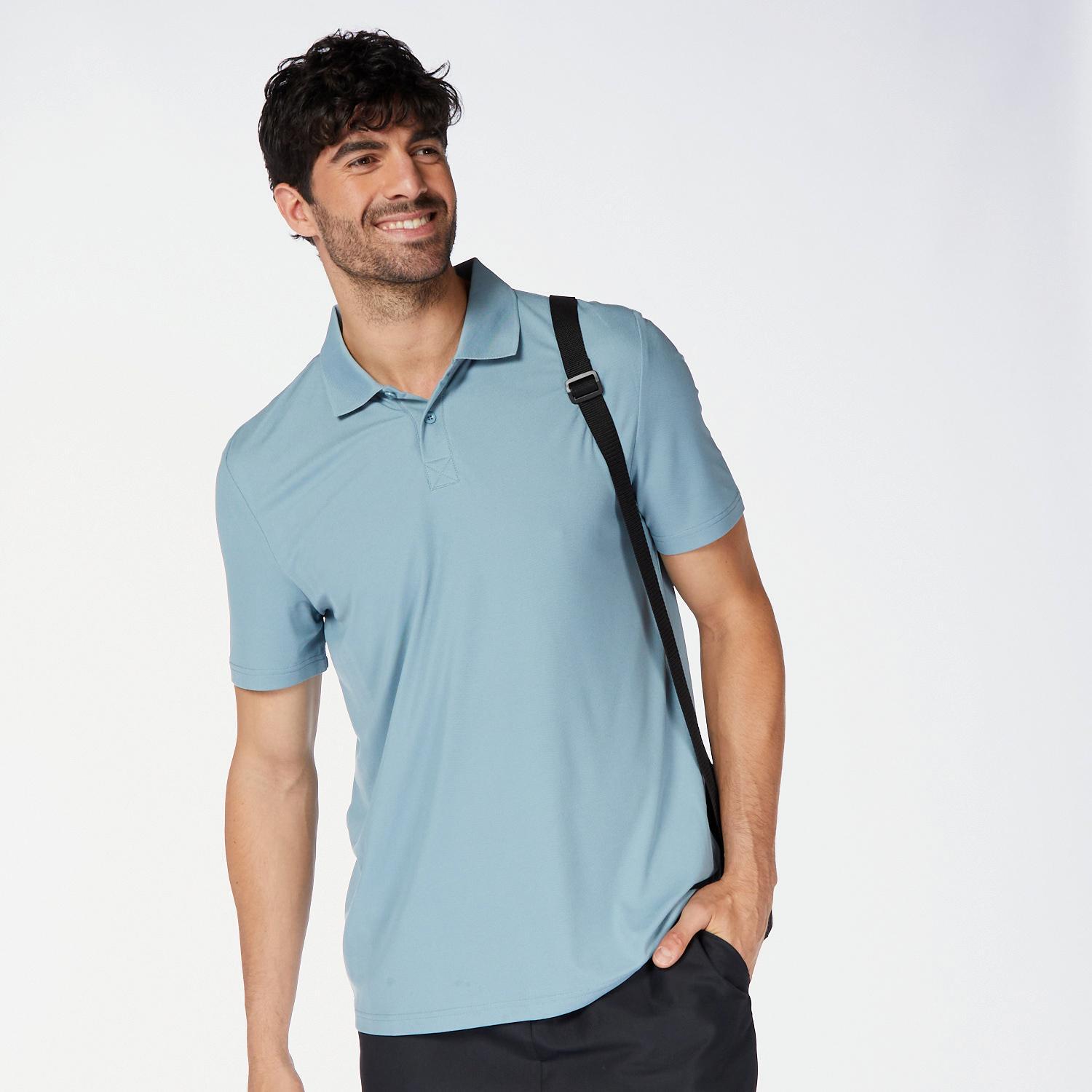 Basic - Celeste - Polo Hombre talla