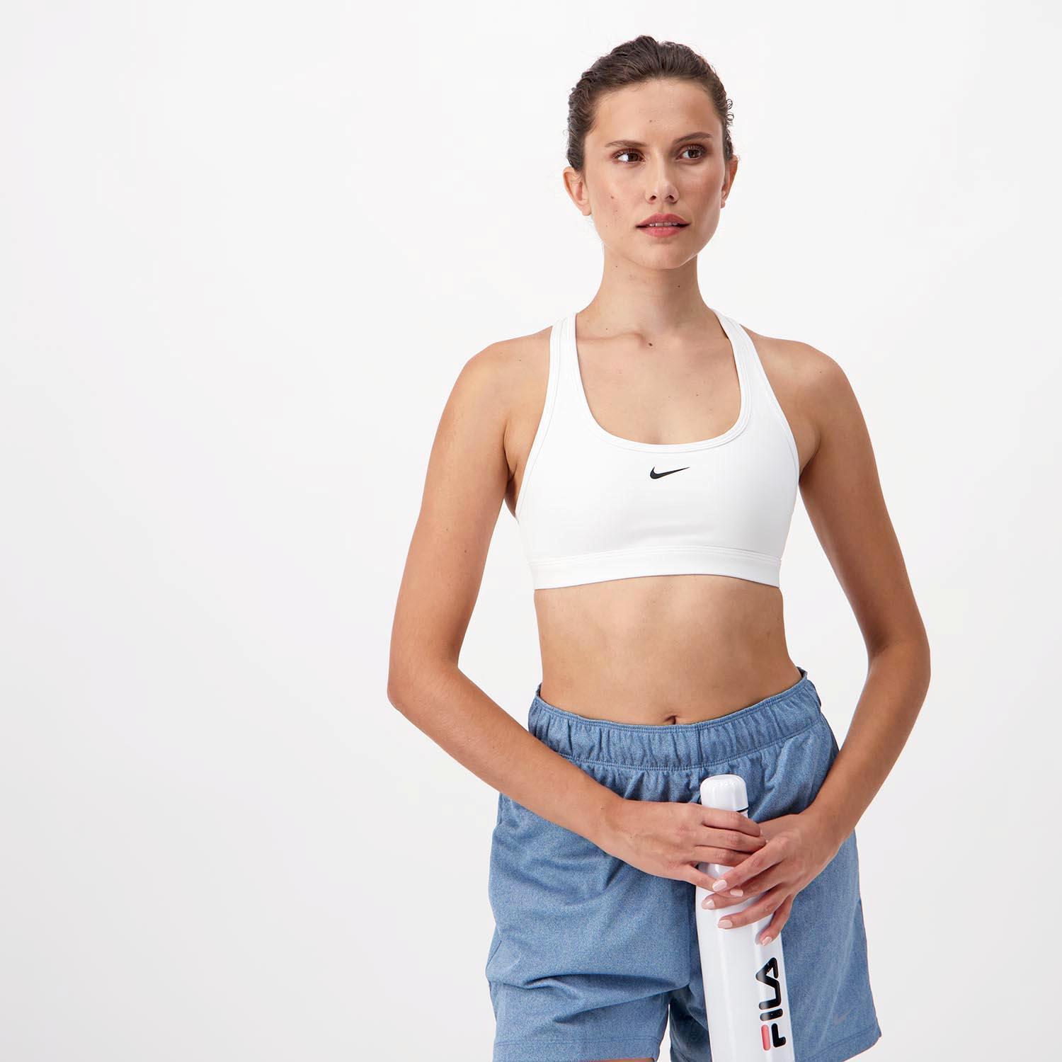 Nike Swoosh Np - Branco - Soutien Ginásio Mulher tamanho S
