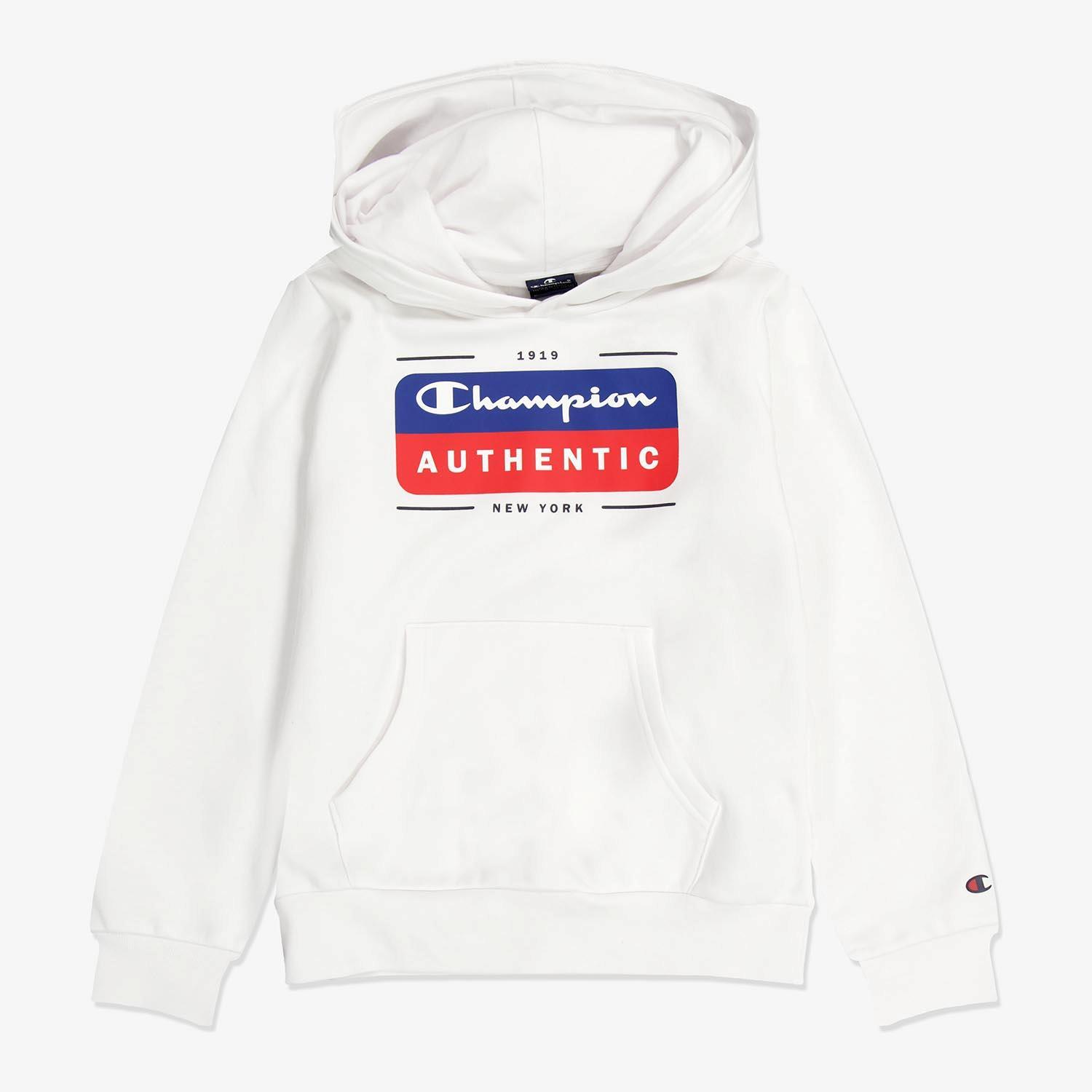 Sweatshirt Champion - Branco - Sweatshirt Rapaz tamanho 16