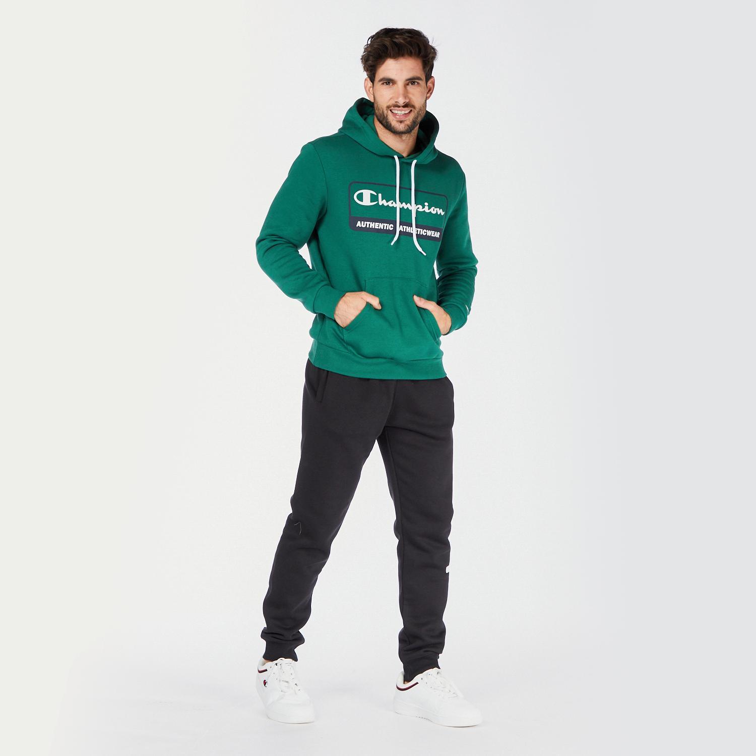 Champion Box Groen Heren Hoodie