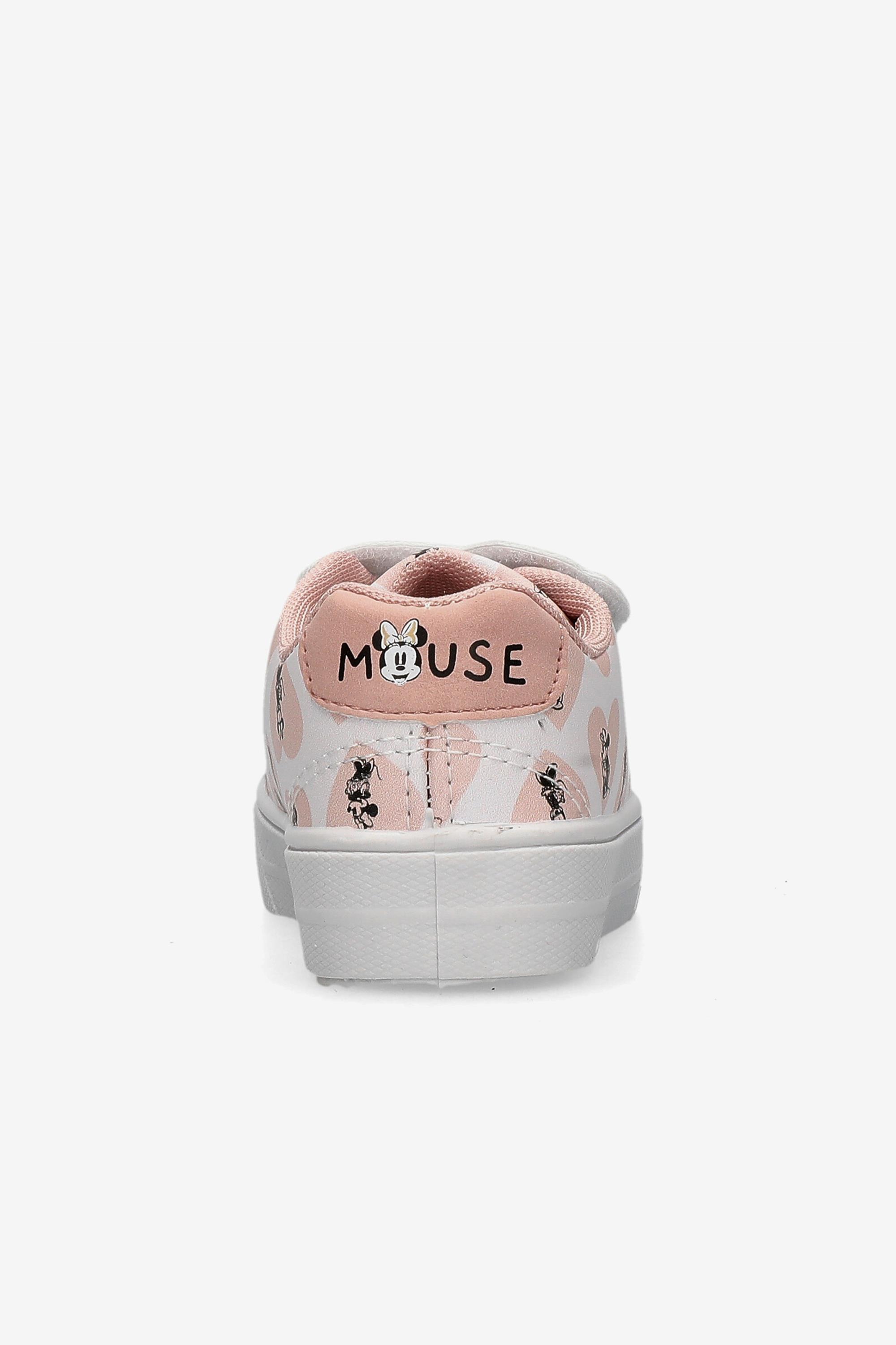 Zapatillas Minnie - Blanco - Zapatillas Velcro Niña
