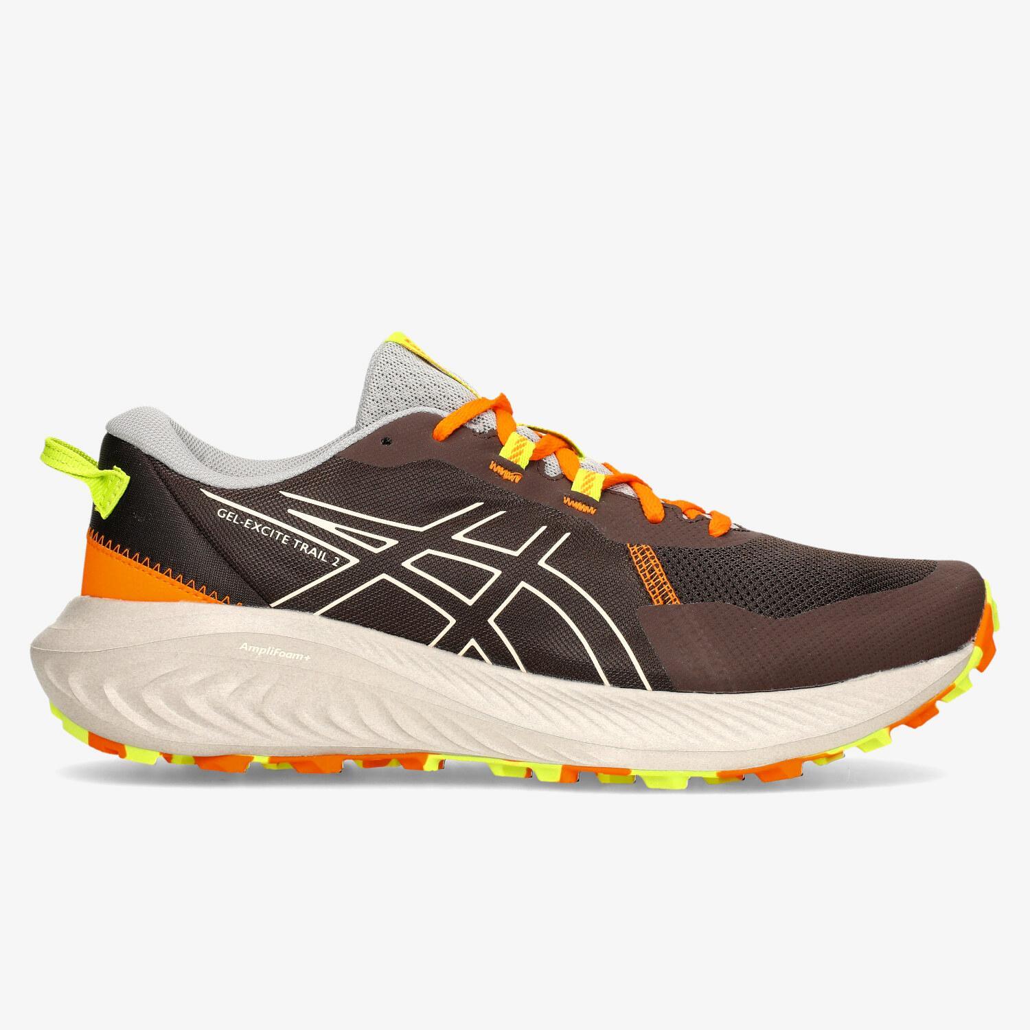 asics gel-excite - zwart - sneakers heren maat 43.5