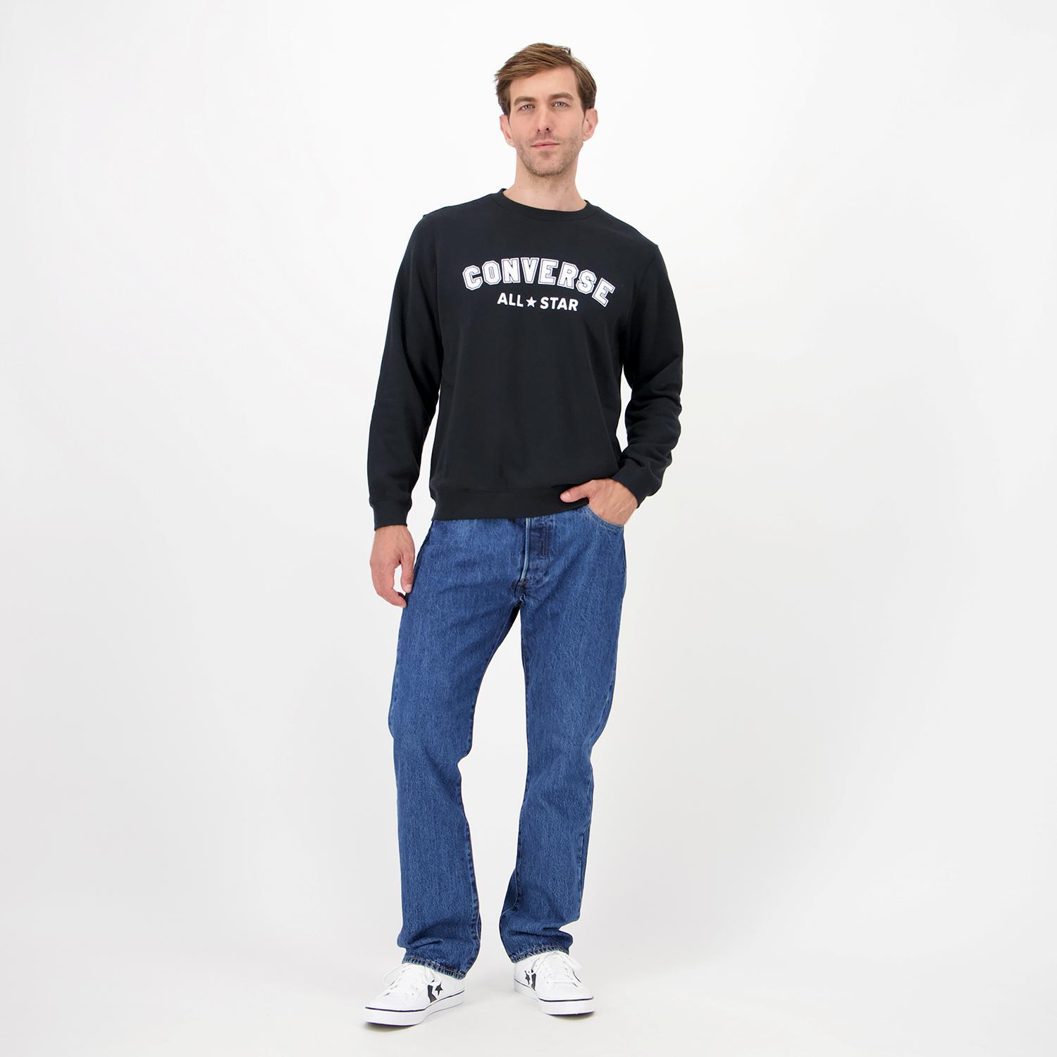 Converse Varsity Zwart Sweater Heren