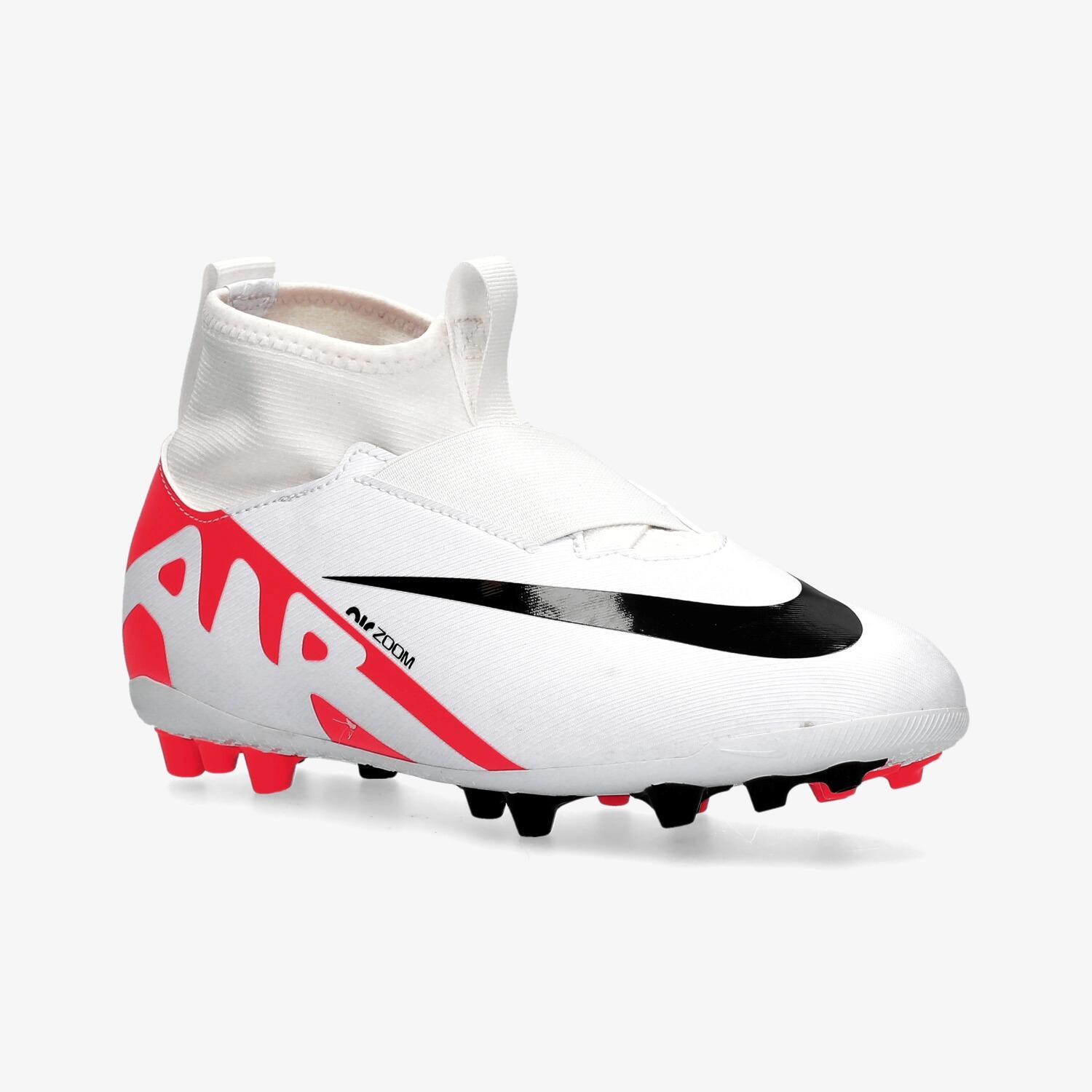 Nike Mercurial Vapor MG Wit Voetbalschoenen Kinderen