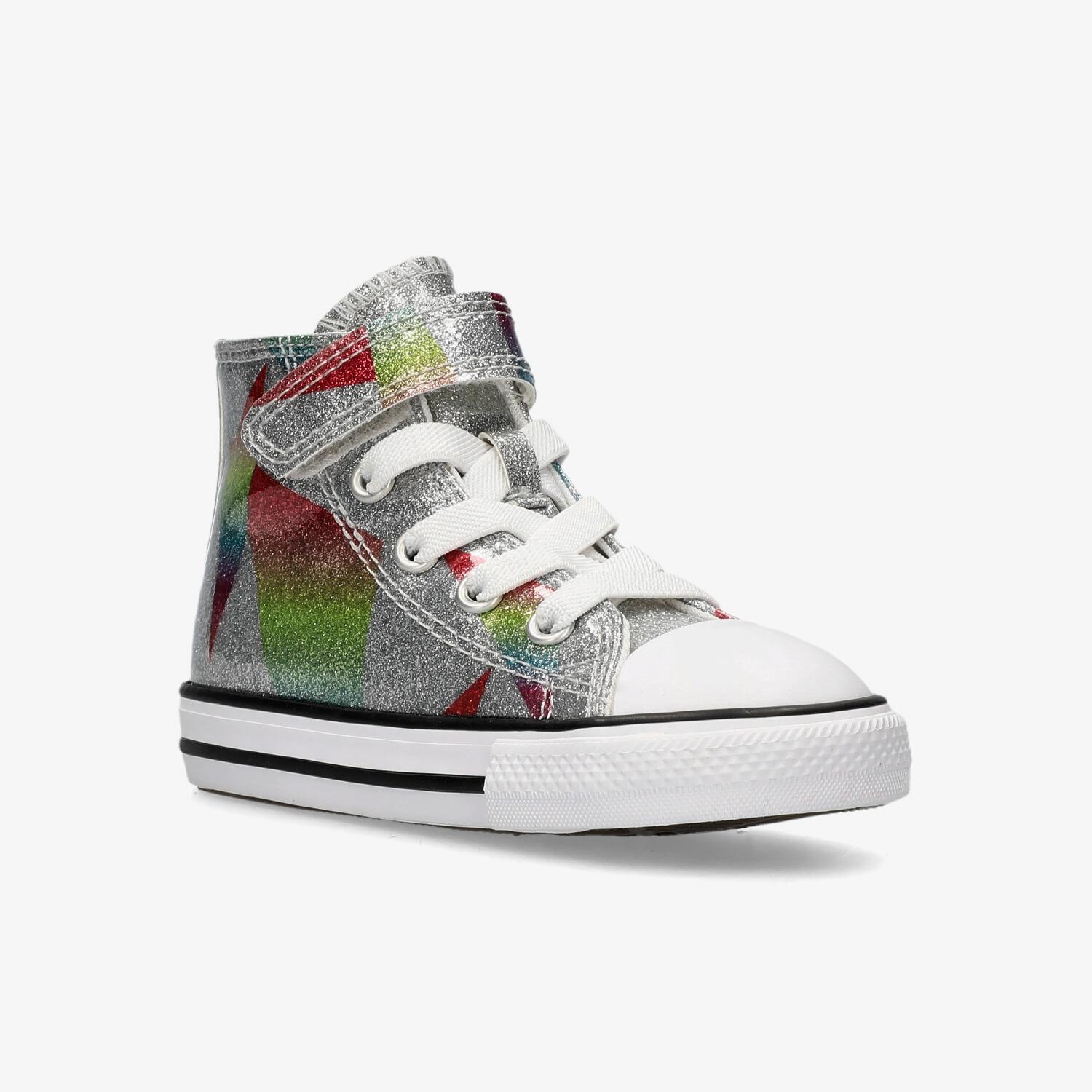 Converse Chuck Taylor All Star Zilver Sneakers Meisjes