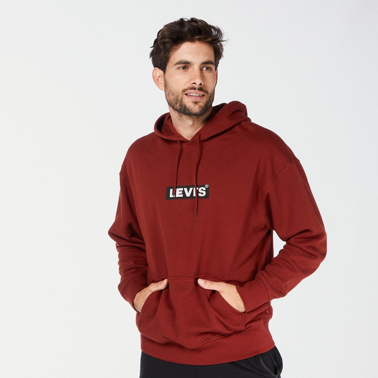 Levi's Original - Vermelho - Sweatshirt Homem tamanho L