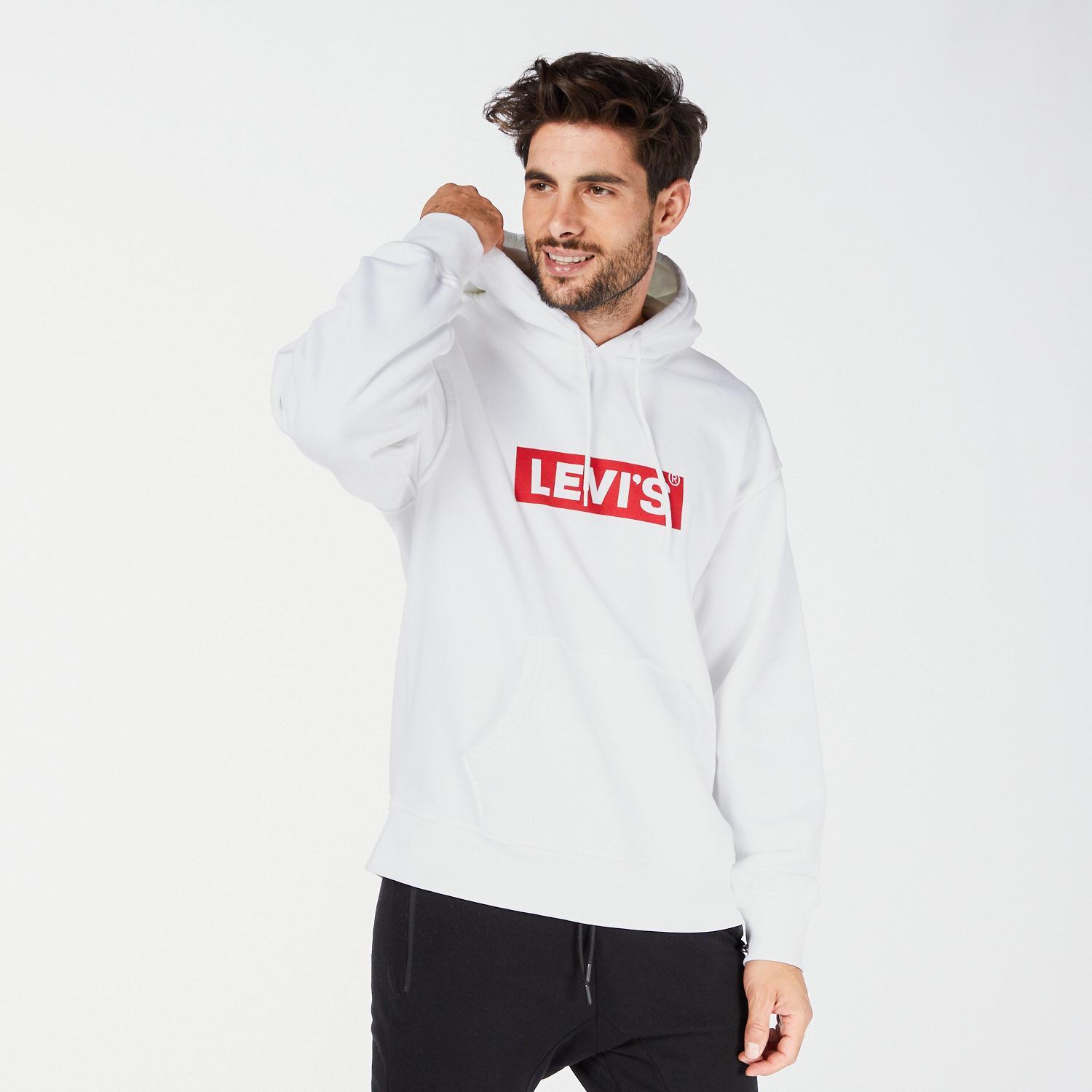 Levi's Original - Branco - Sweatshirt Homem tamanho L