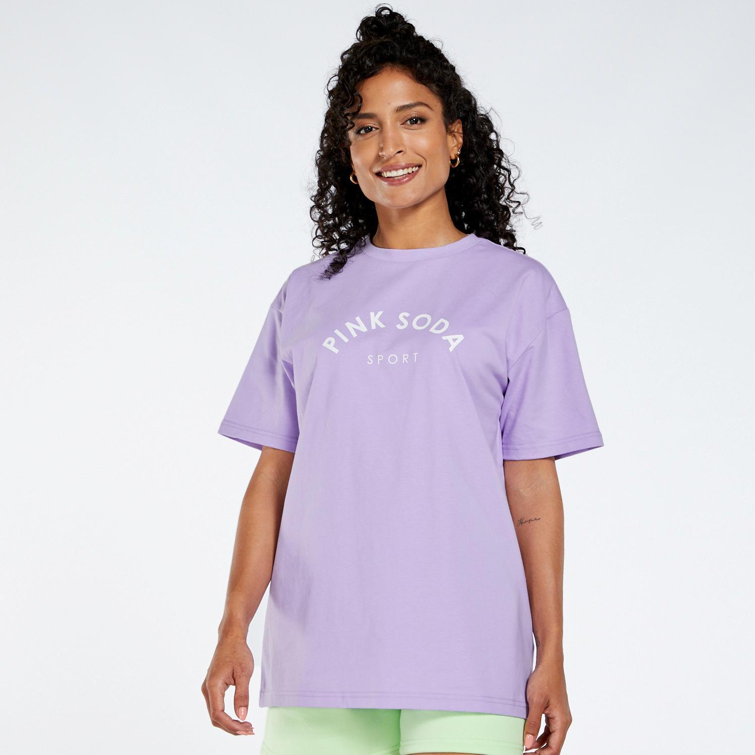 Pink Soda Krome - Malva - Camiseta Mujer talla XS