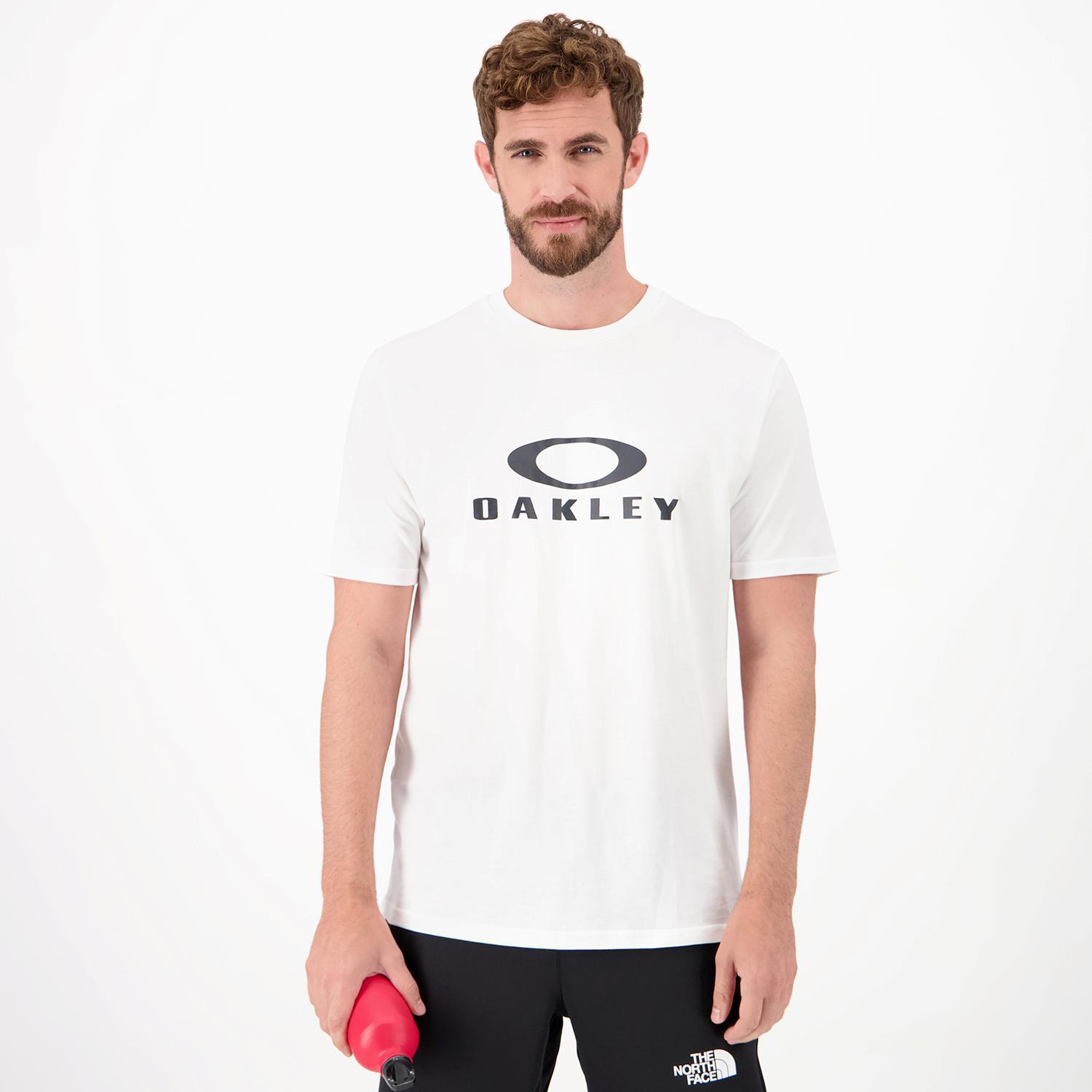 Oakley Bark Wit T-shirt Heren
