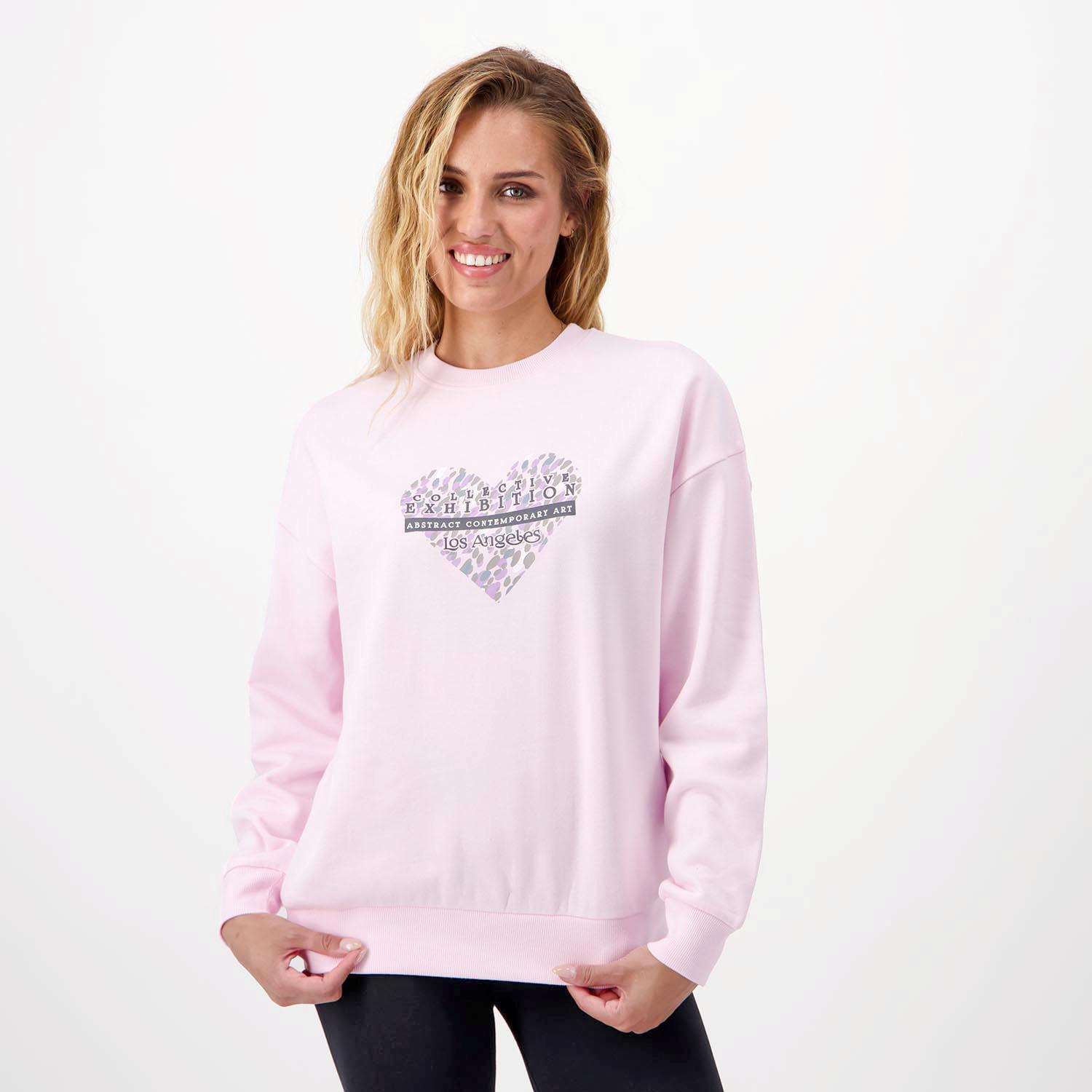 Up Stamps - Rosa - Sudadera Mujer talla 2XL