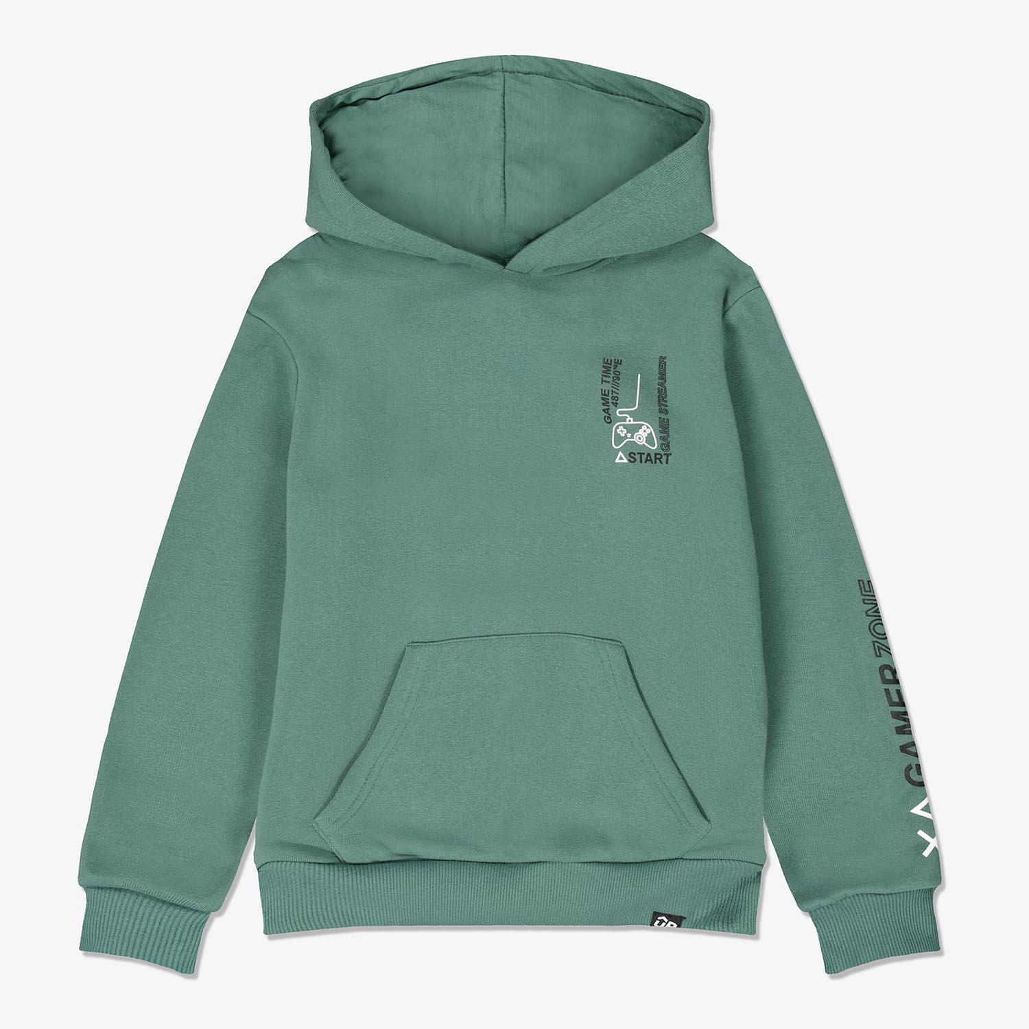 Up Basic - Kaki - Sudadera Capucha Niño talla 10