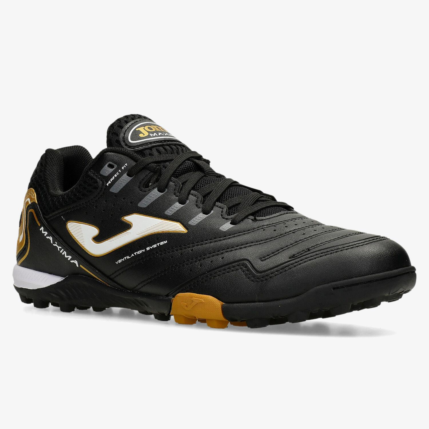 Joma Maxima Turf Zwart Voetbalschoenen Heren