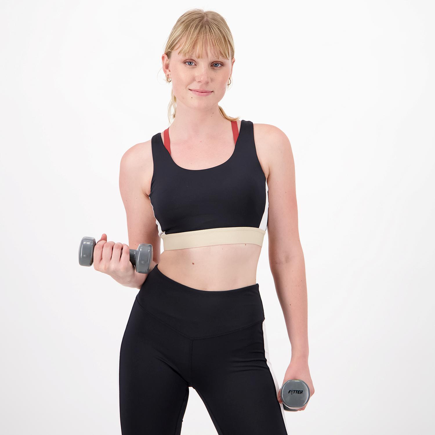 Doone Gym - Negro - Top Deportivo Mujer talla S