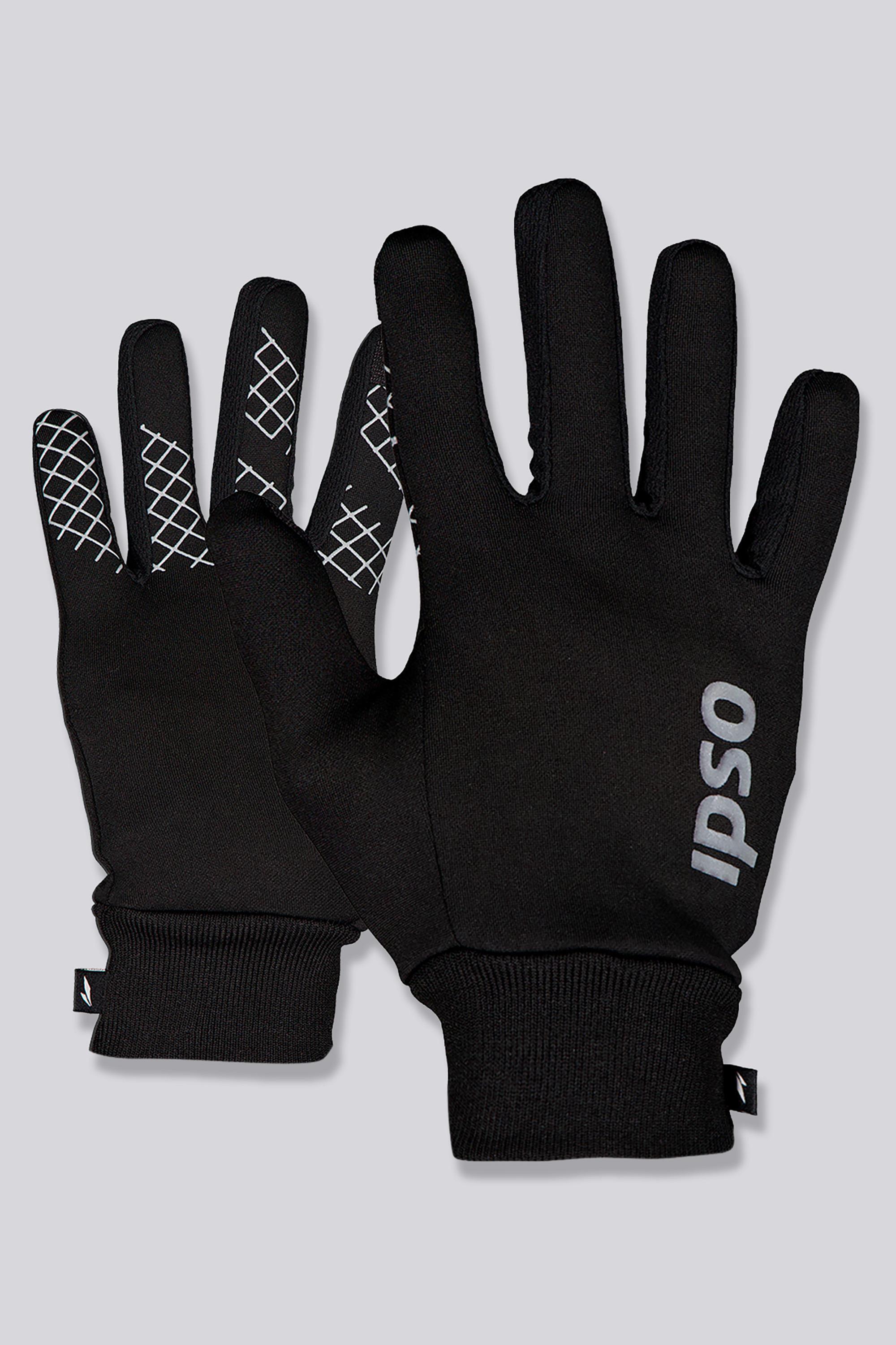 Guantes Ipso Running - Negro - Guantes Running talla M