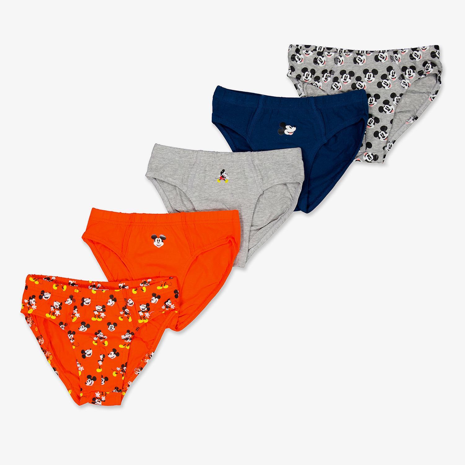 Calzoncillos Mickey - Rojo - Calzoncillos Niño talla 8
