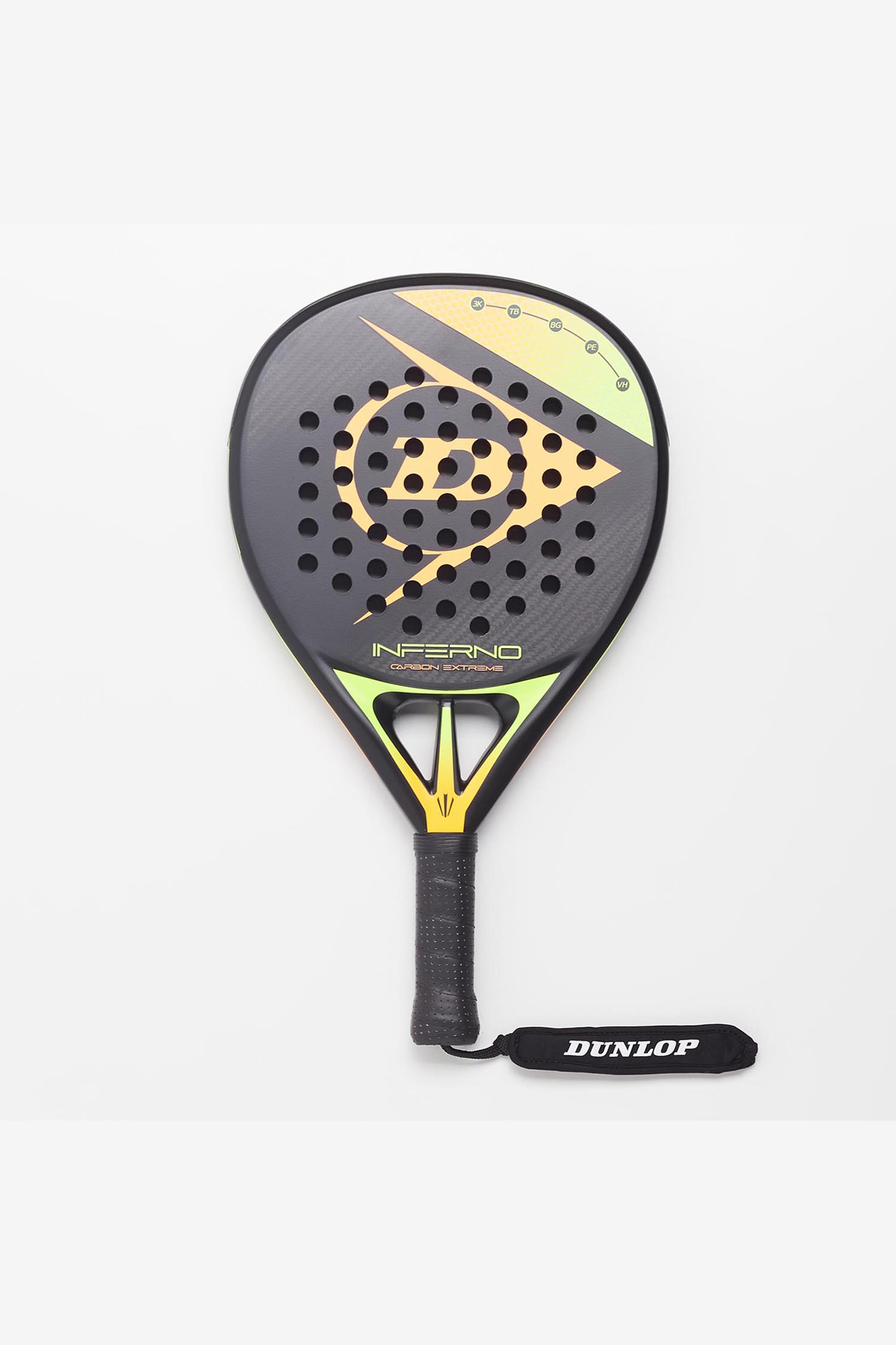 Dunlop Inferno Carbon Extreme - Negro - Pala Pádel talla UNICA