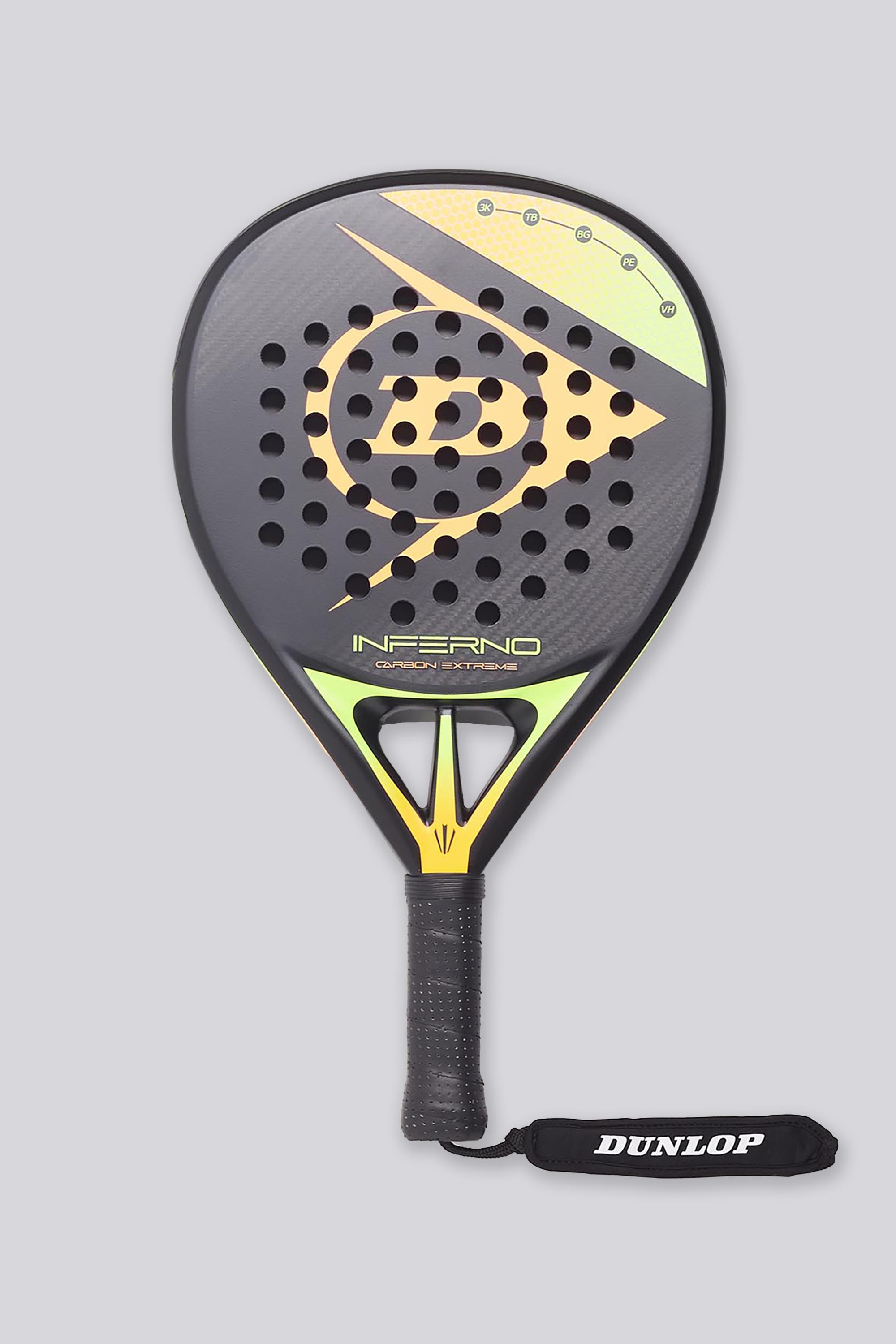 Dunlop Inferno Carbon Extreme - Negro - Pala Pádel talla UNICA