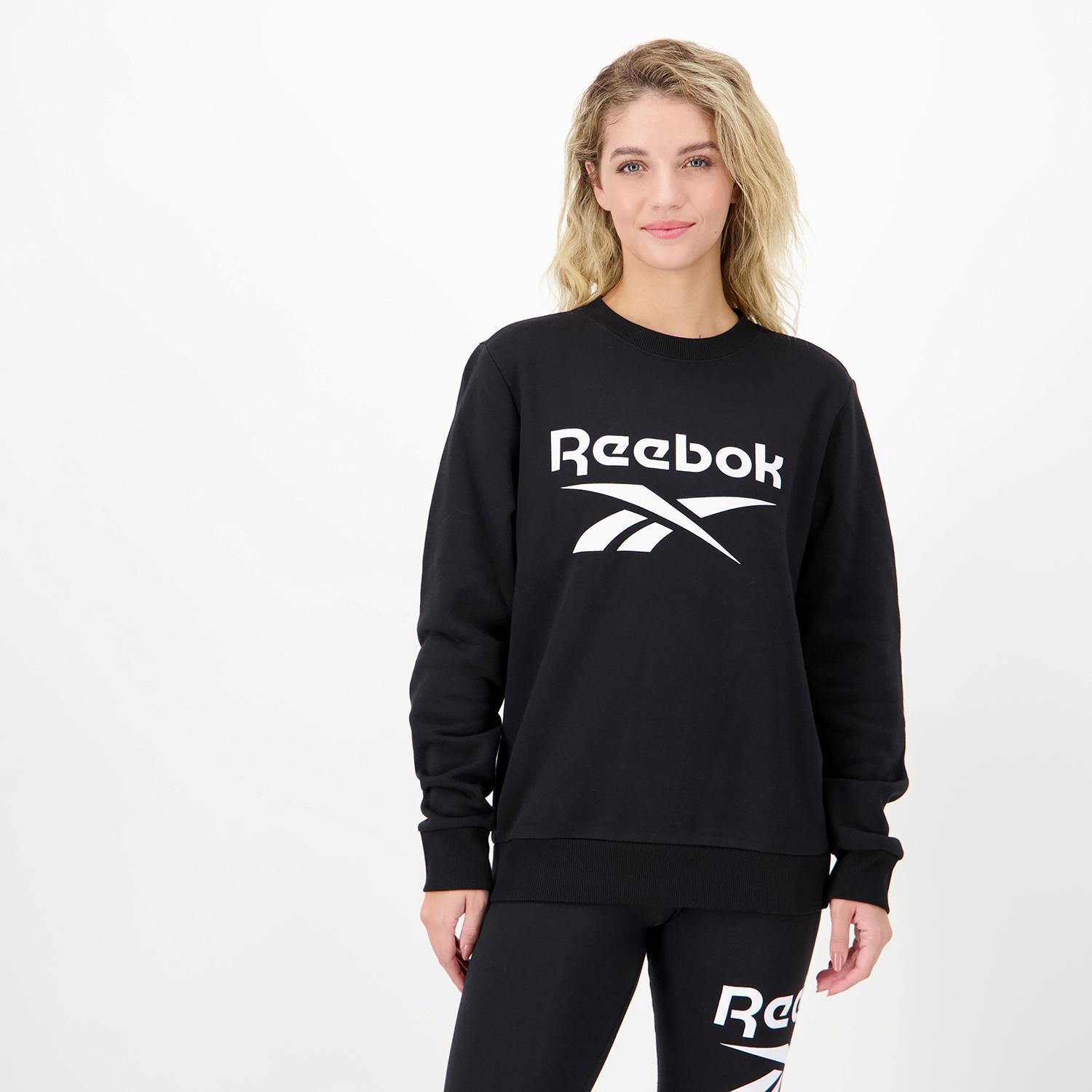 Reebok Big Logo Zwart Sweater Dames