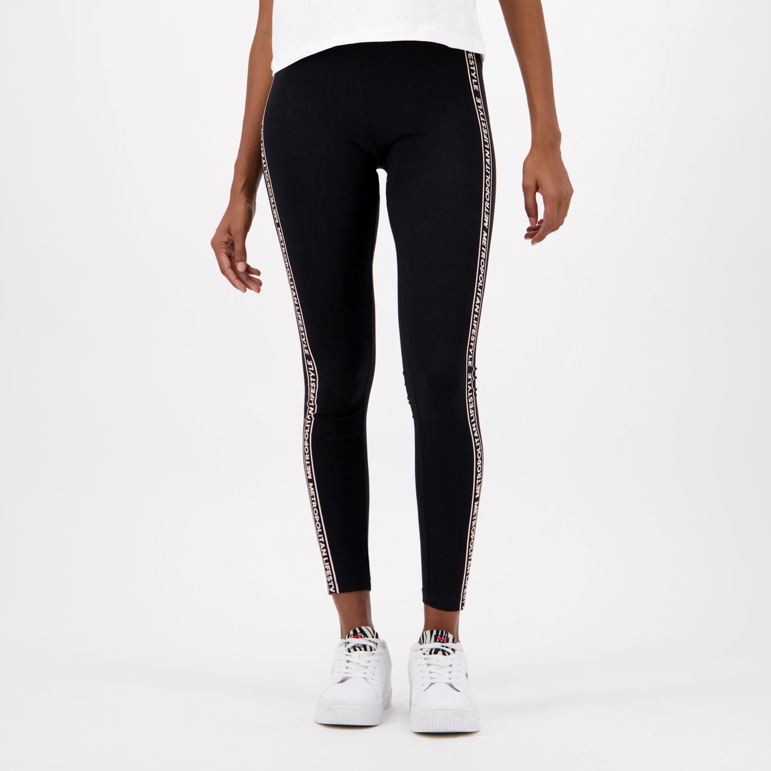 Stamps - Negro - Leggings Mujer talla 2XS