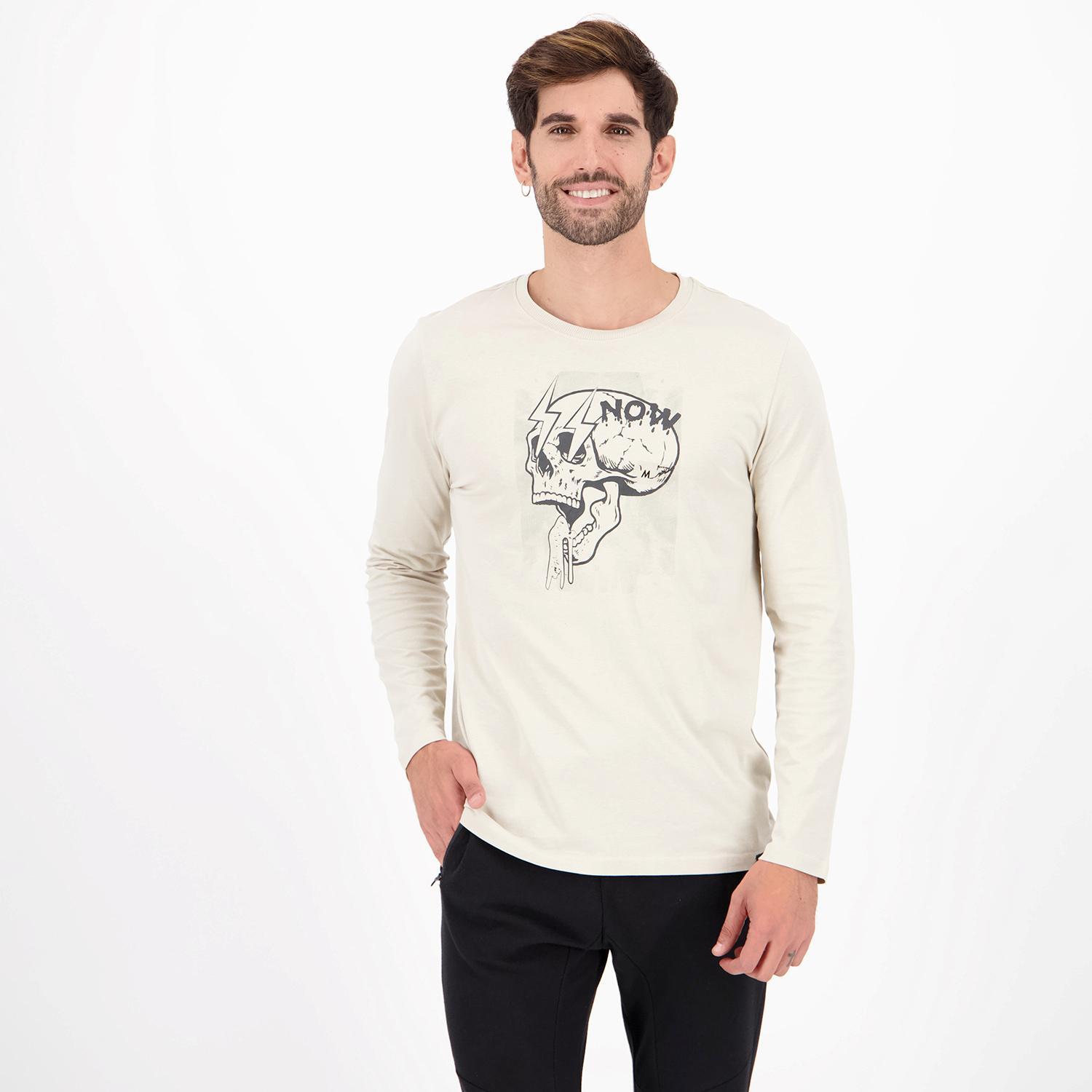 Up Stamps Bruin T-shirt Heren