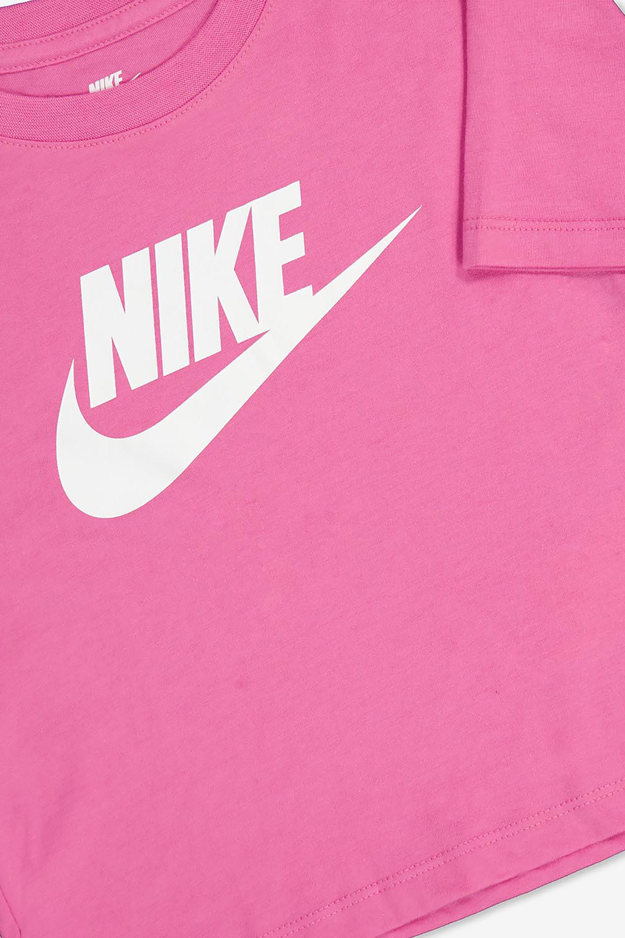 Camiseta Nike - Rosa - Camiseta Niña talla 3/4