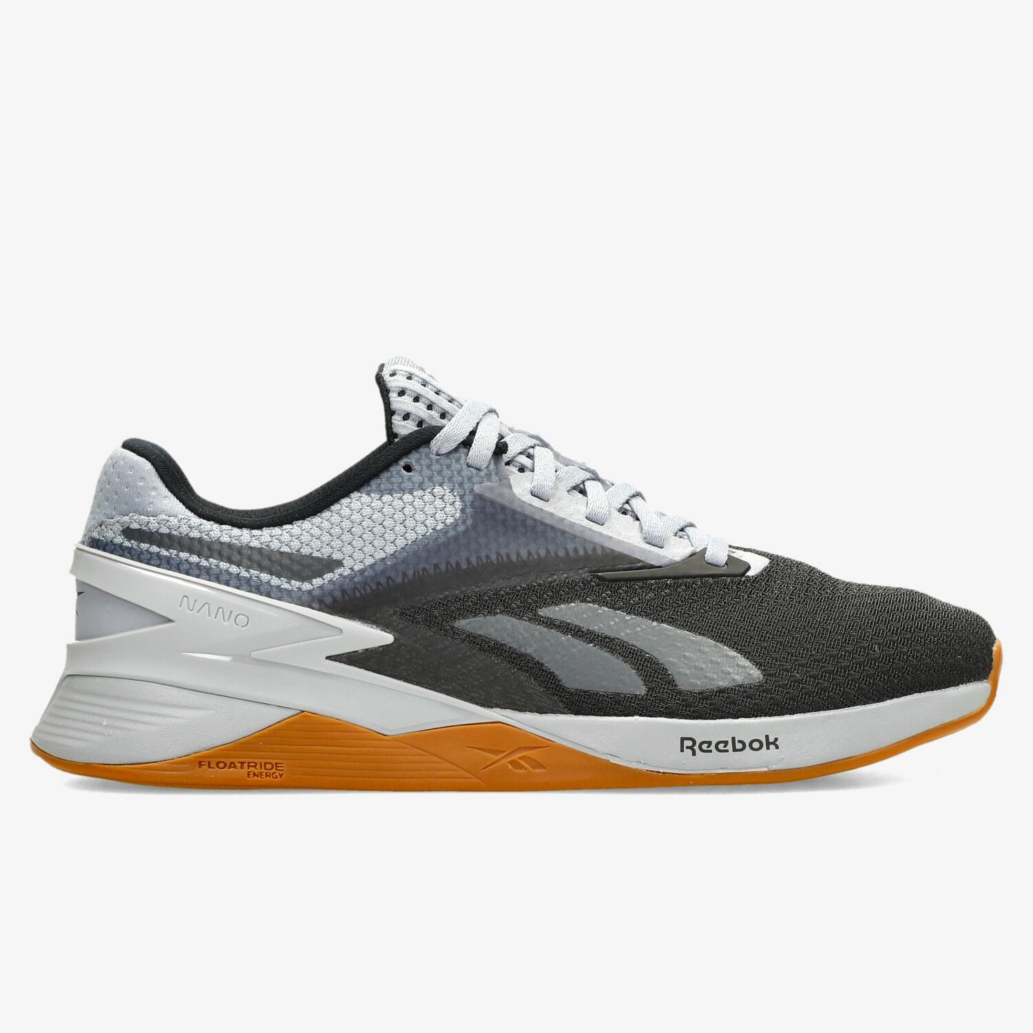 Reebok Nano X3 Grijs Sportschoenen Heren