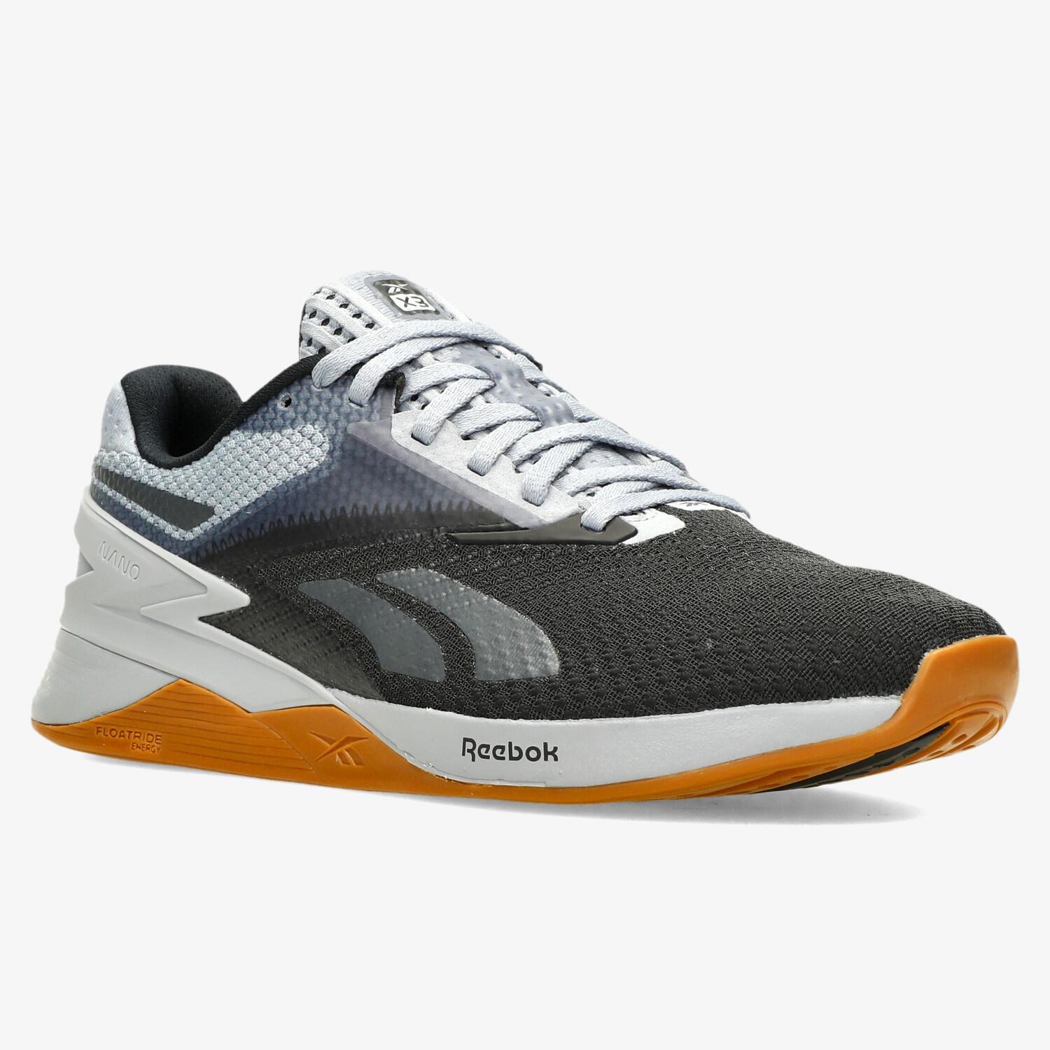 Reebok Nano X3 Grijs Sportschoenen Heren