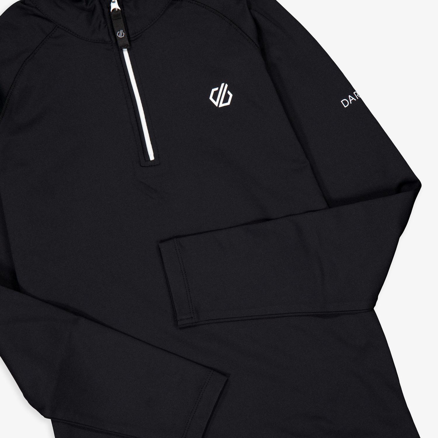Dare2b Consist II Core Strech Zwart Fleece Jongens