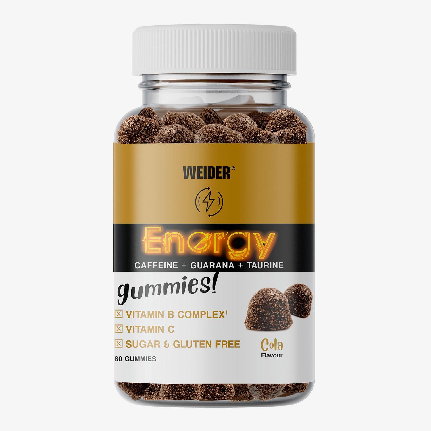 Weider Energy 80Uds - Gominolas Vitamina talla T.U.