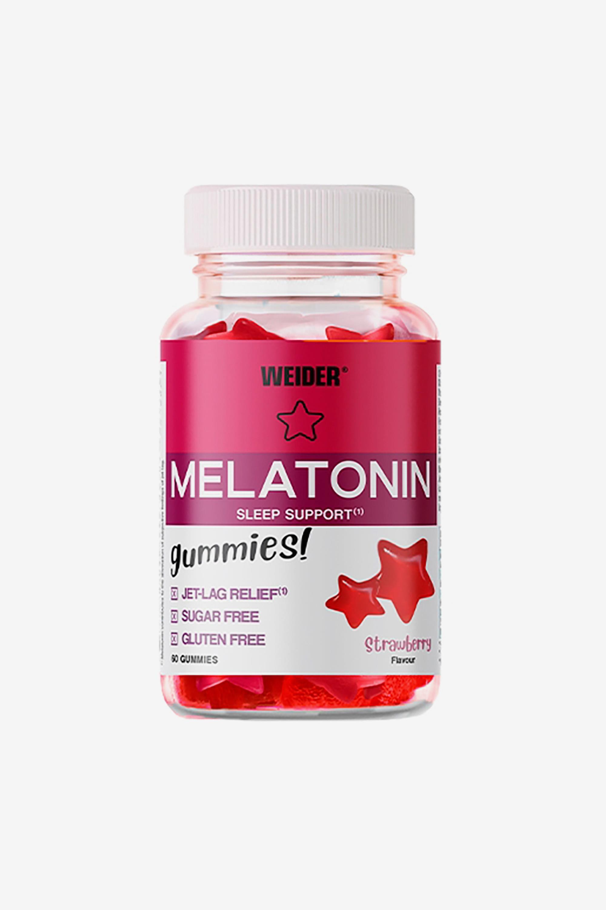 Weider Melatonin Gummies - Melatonina Fresa 60 uds. talla UNICA