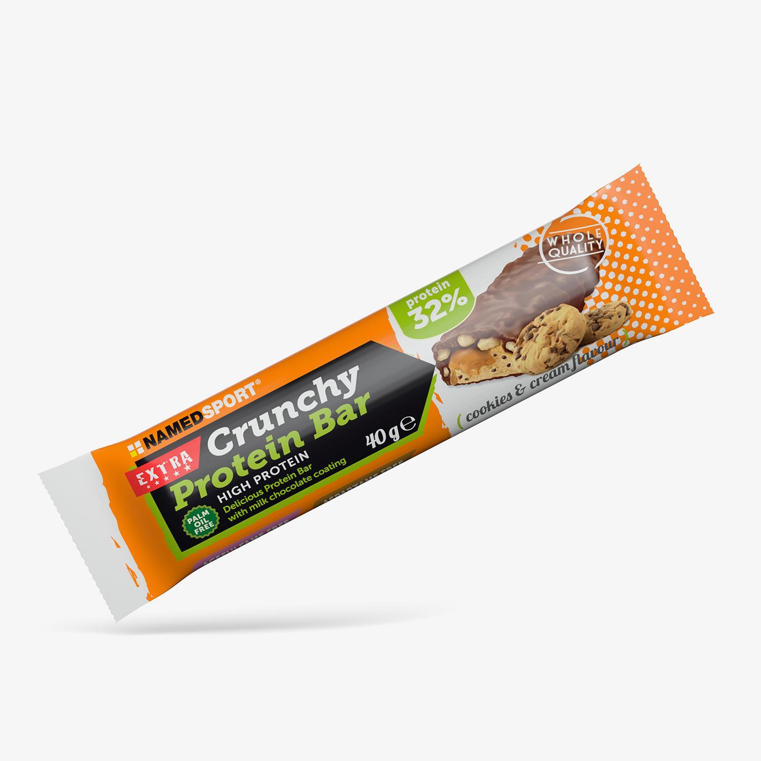 Namedsport Crunchy - Único - Barra Energética Cookies 40kg tamanho UNICA