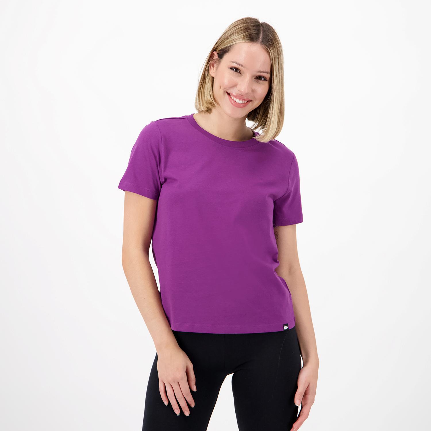 Up Basic - Berenjena - Camiseta Mujer talla 2XL