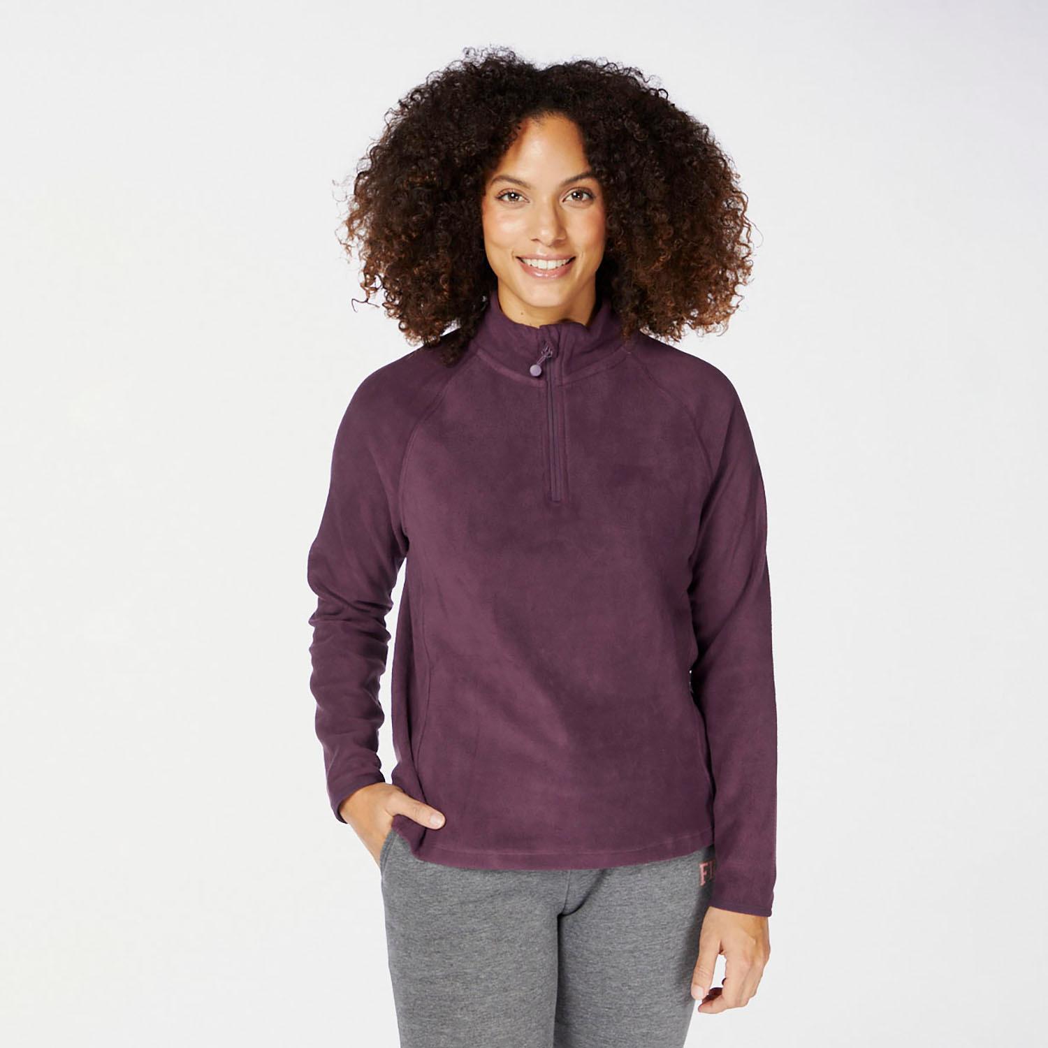 Up Basic - Berenjena - Forro Polar Mujer talla XL