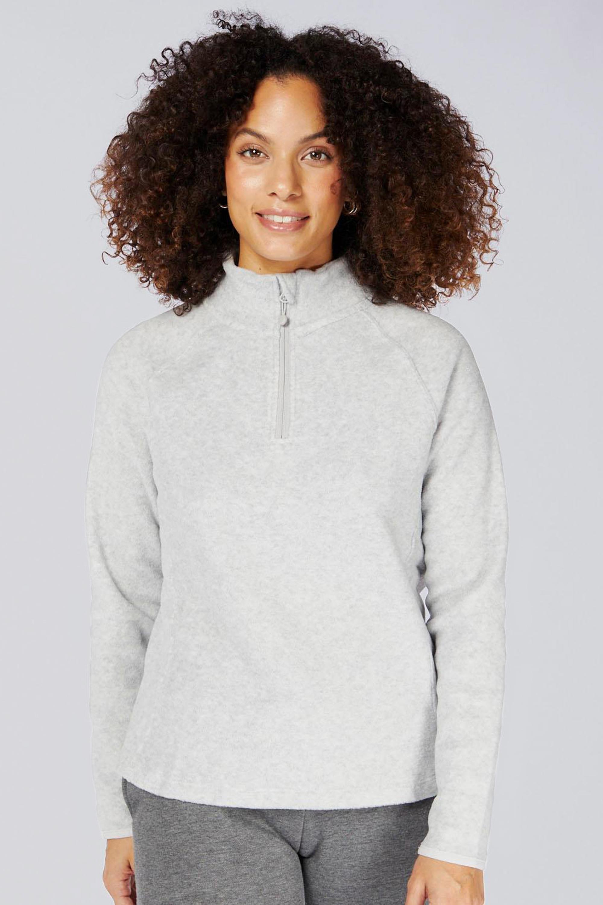 Basic - Gris - Forro Polar Mujer talla