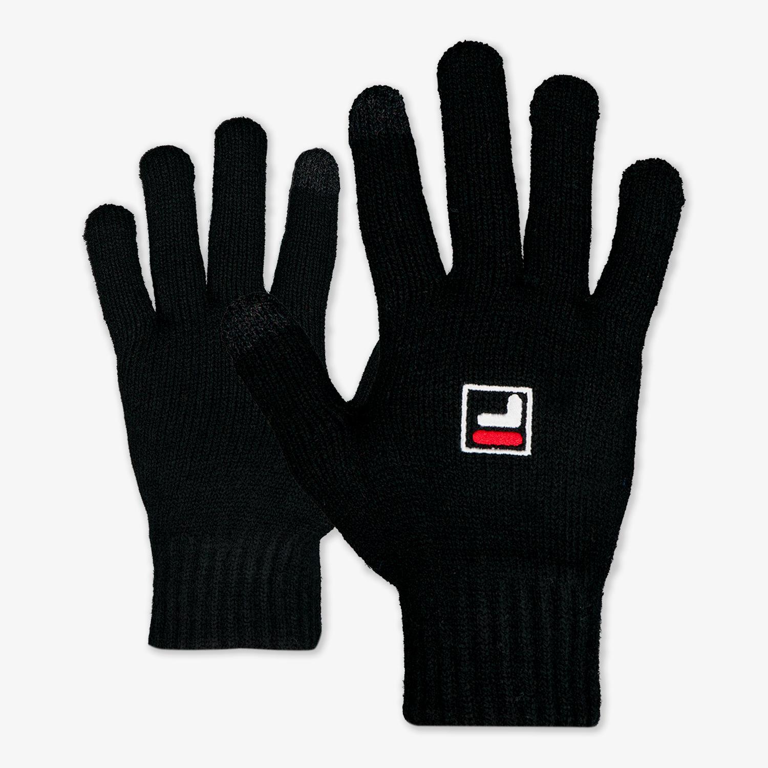 Guantes Fila - Negro - Guantes Unisex talla UNICA