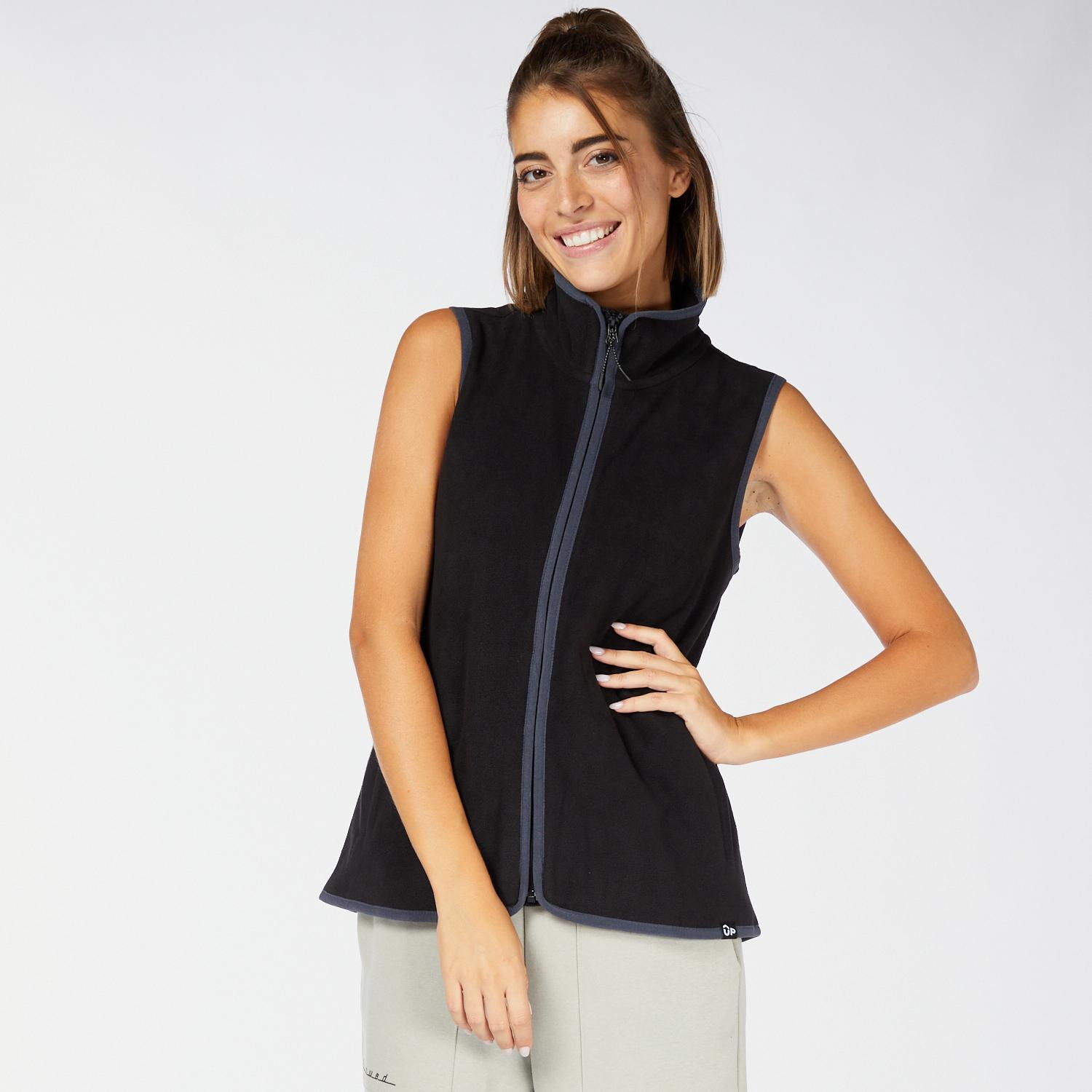 Chaleco mujer BASIC - CASUAL negro