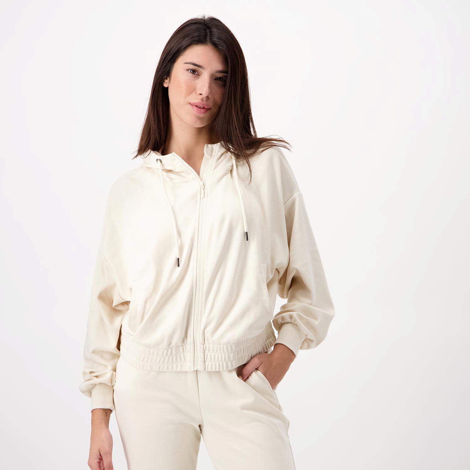 Up Basic - Blanco - Sudadera Capucha Mujer talla M