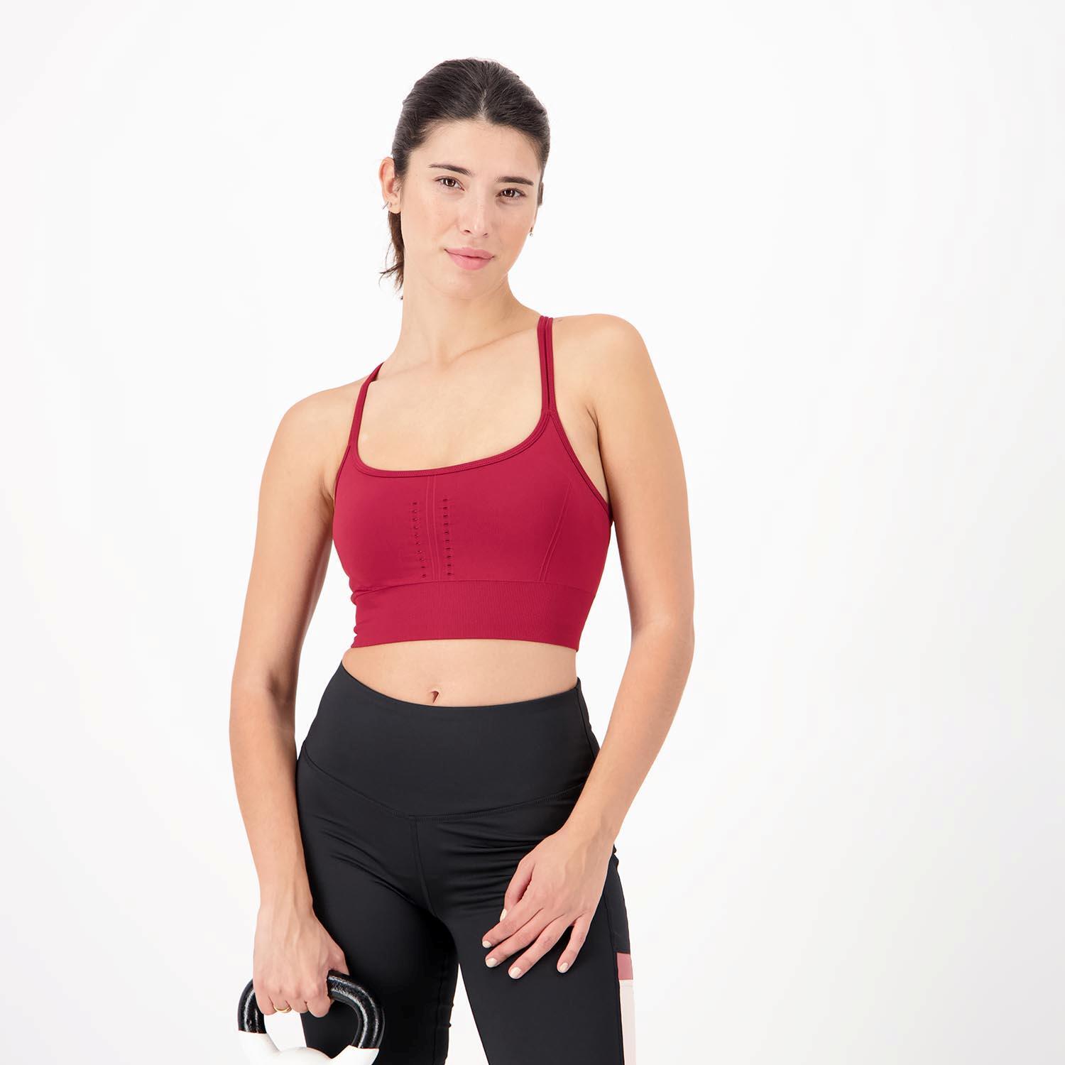 Doone Supportive - Rojo - Sujetador Deportivo Fitness talla L/XL