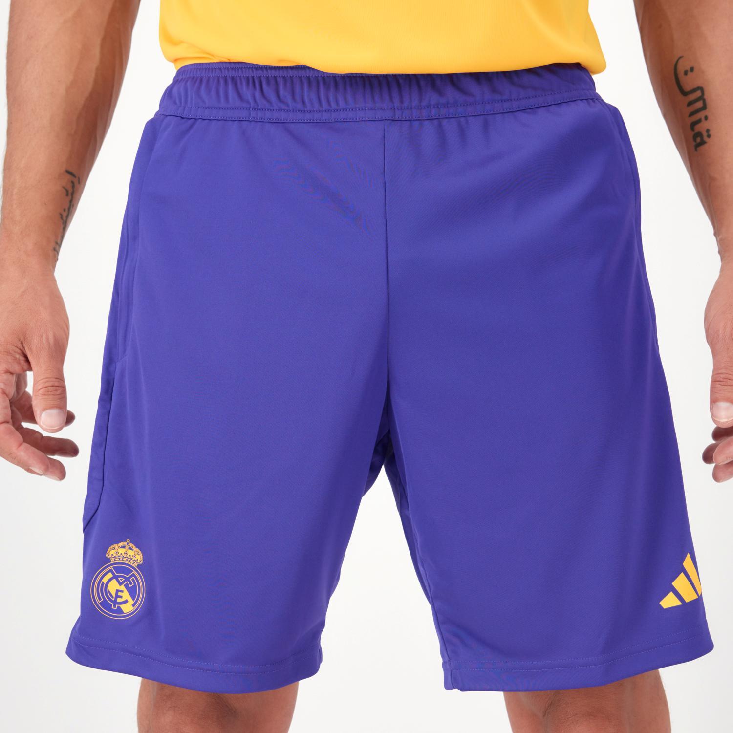 Pantalón Real Madrid Entreno 23/24 - Malva - Fútbol Hombre talla