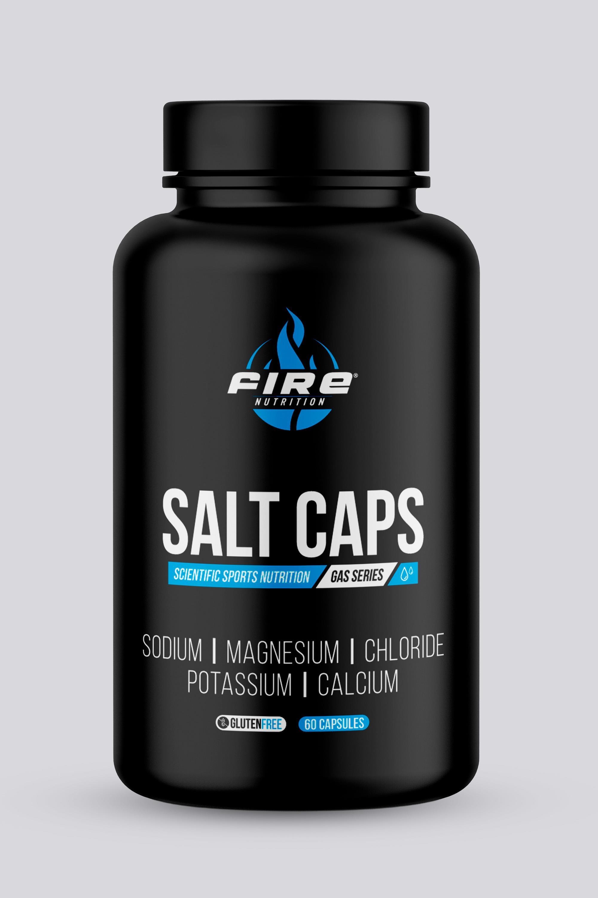 Fire Nutrition Salt Caps Electrolytes - Vitaminas 60Caps Tamanho T.u. Unisex Único