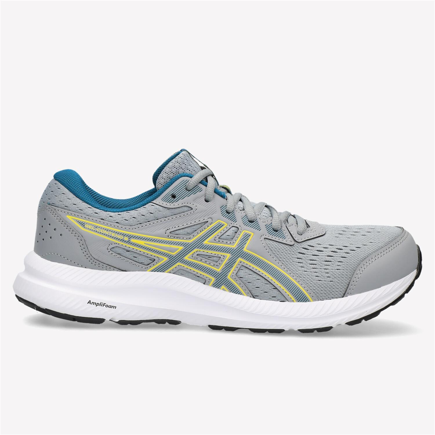 ASICS Gel Contend 8 - Cinza - Sapatilhas Running Homem tamanho 46