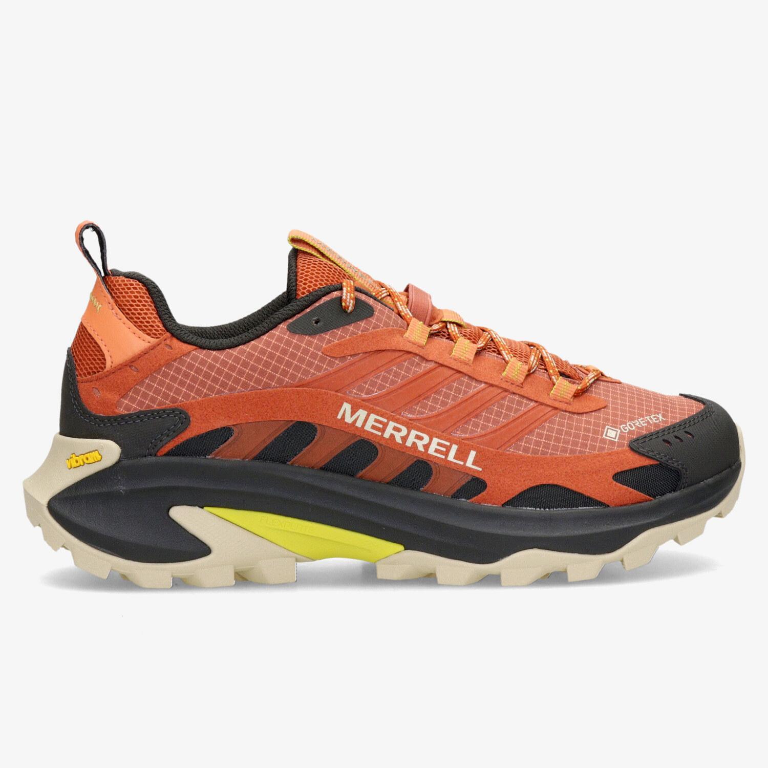 Merrell Moab Speed 2 Mid Gore-Tex Naranja para Hombre