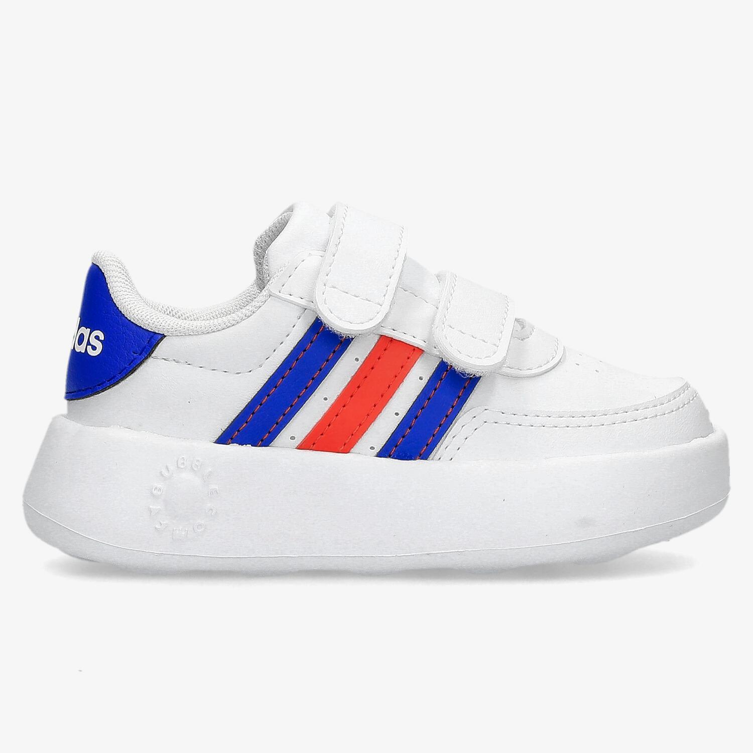 adidas Breaknet 2.0 - Branco - Sapatilhas Velcro Menino tamanho 27