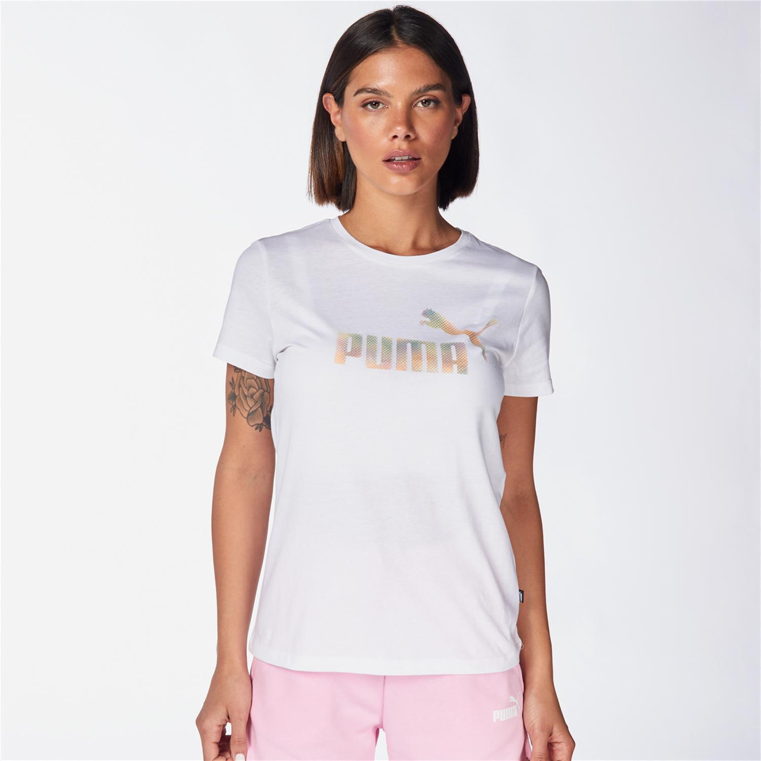 Essentials - Blanco - Camiseta Mujer talla